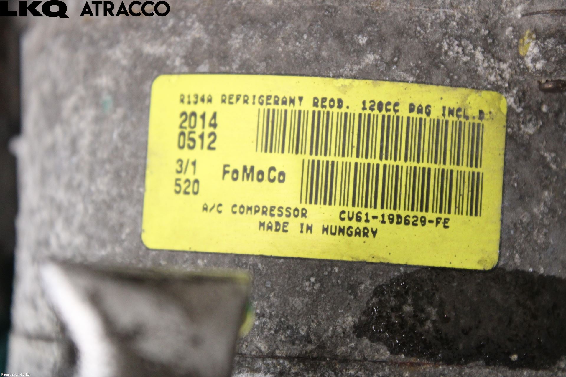 Ford FOCUS 11-14 Varme Ac Kompressor