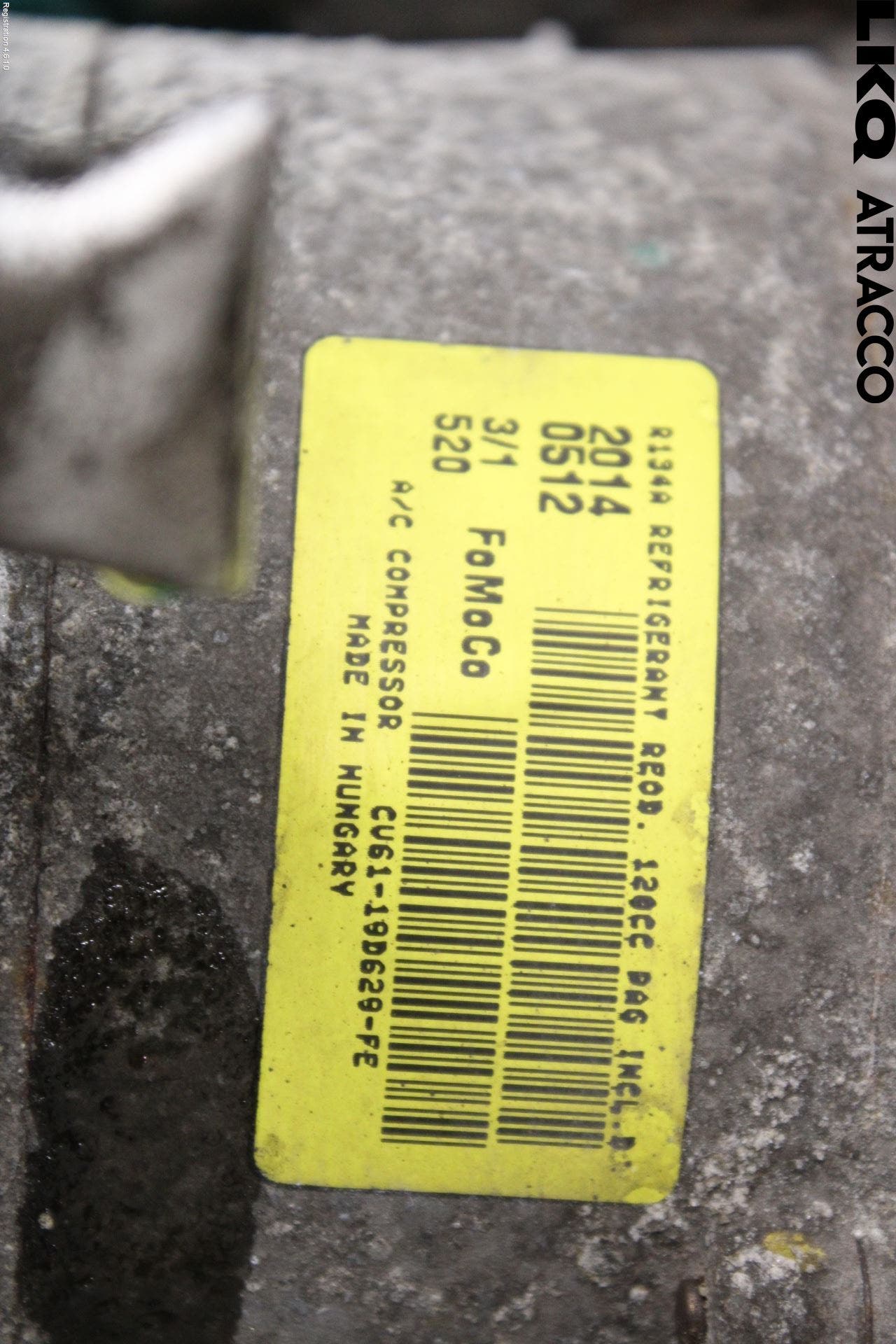 Ford FOCUS 11-14 Varme Ac Kompressor