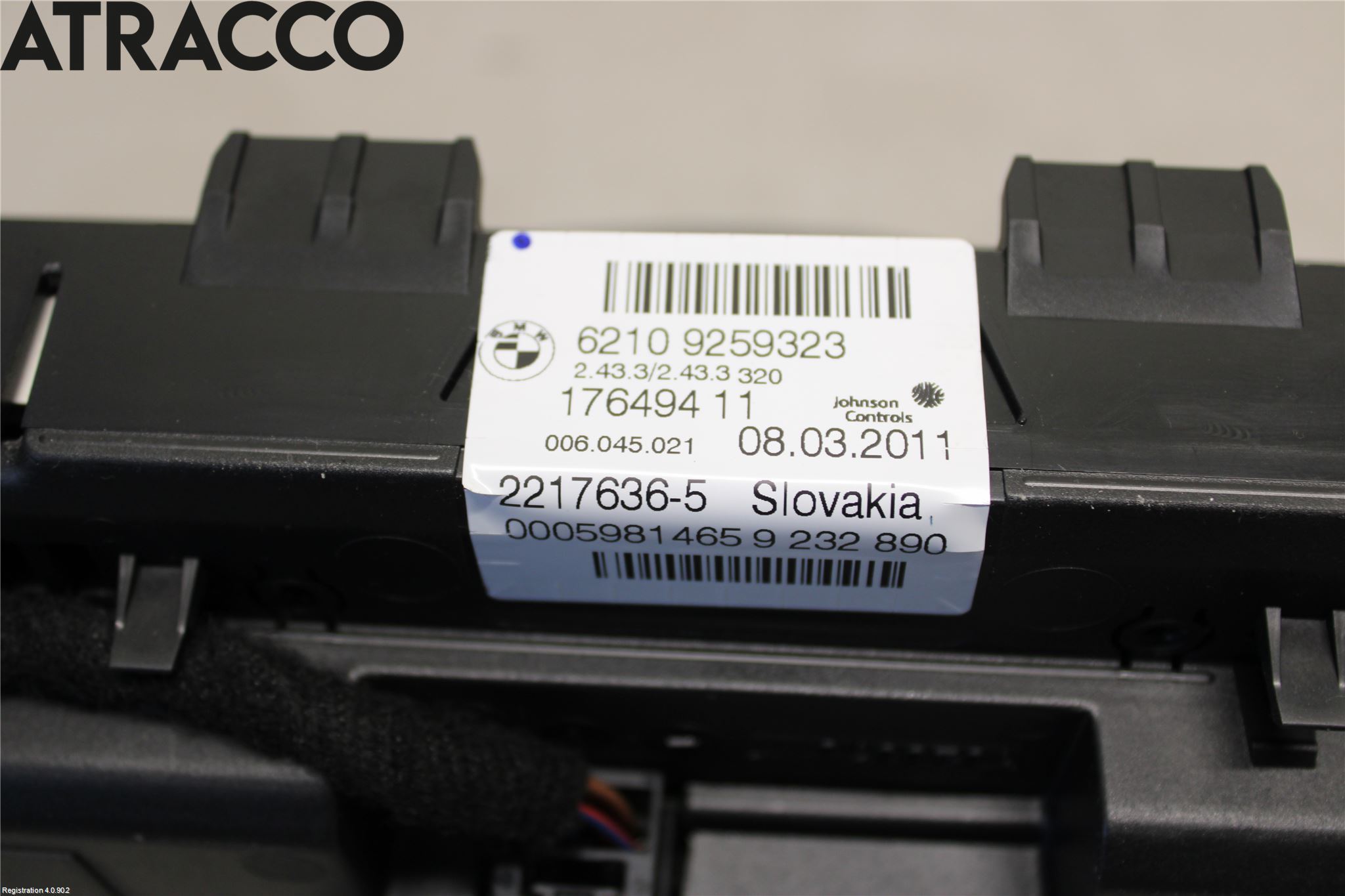 BMW X3 F25 10-17 Instr Kombinert