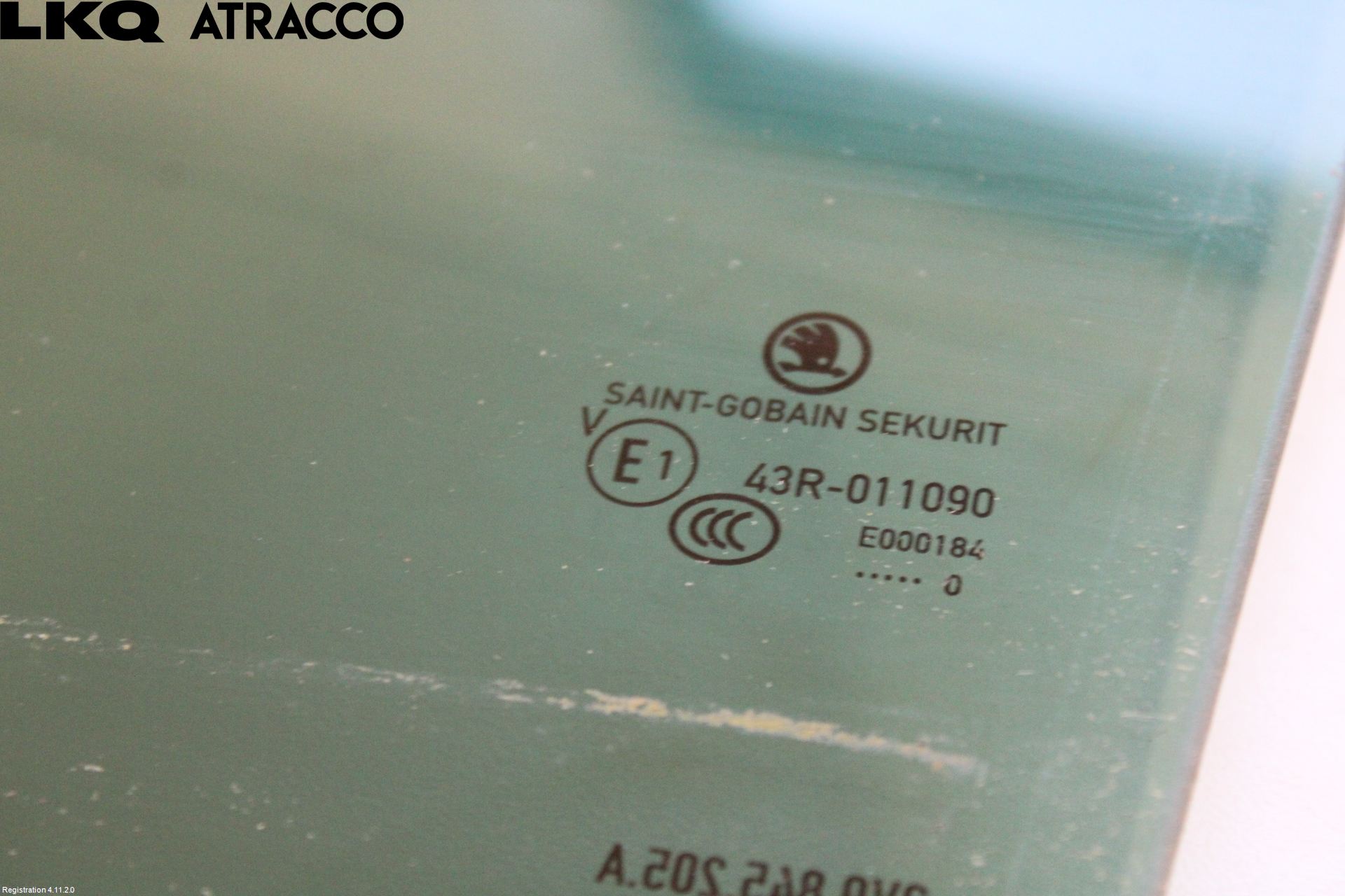 Skoda SUPERB 16-24 Dørrute Bak Høyre 4Dørs