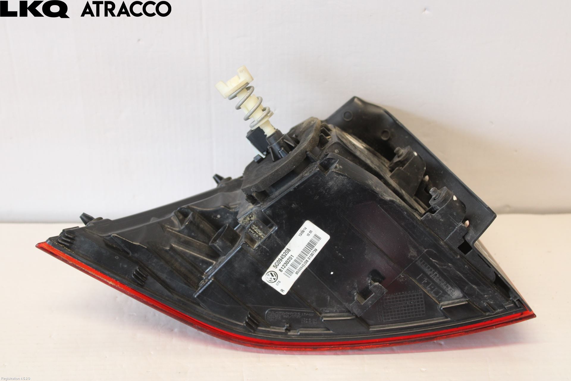 Volkswagen VW GOLF / E-GOLF VII 13-20 Baklykt Høyre