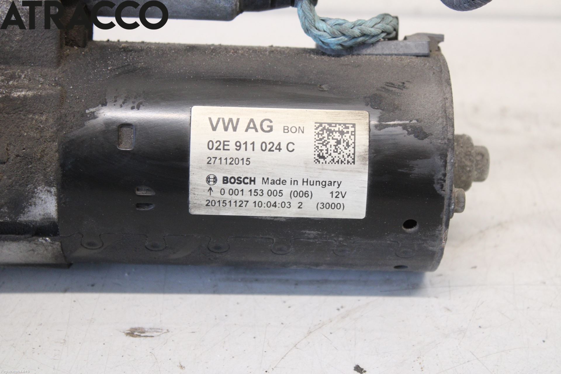 Volkswagen VW CADDY 16-20 Startmotor Diesel