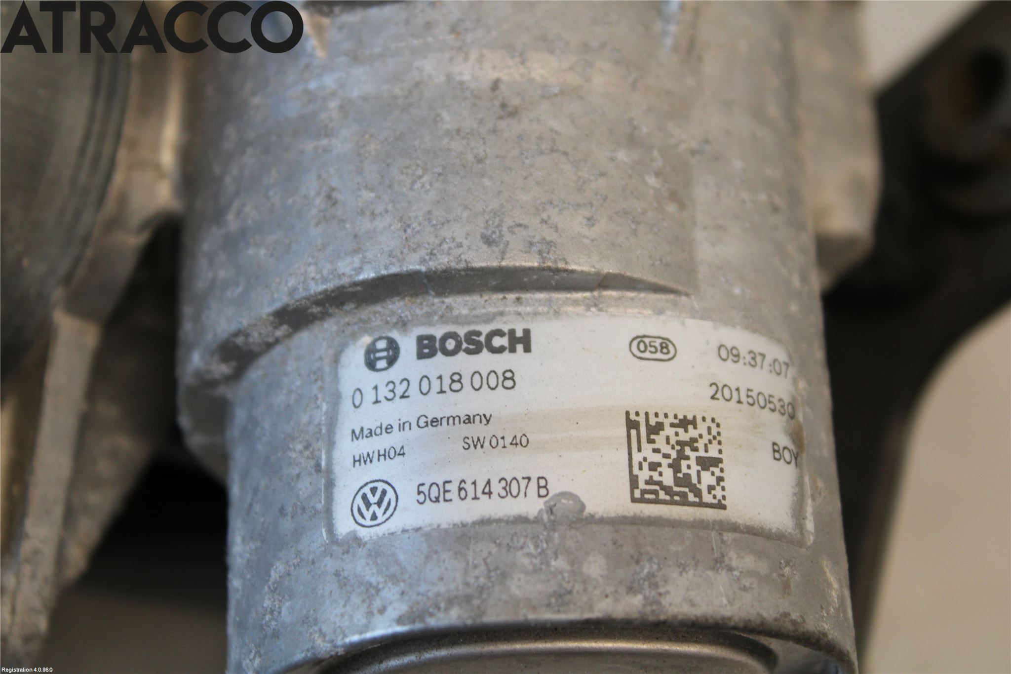 Volkswagen VW GOLF / E-GOLF VII 13-20 Bremsekraftregulator