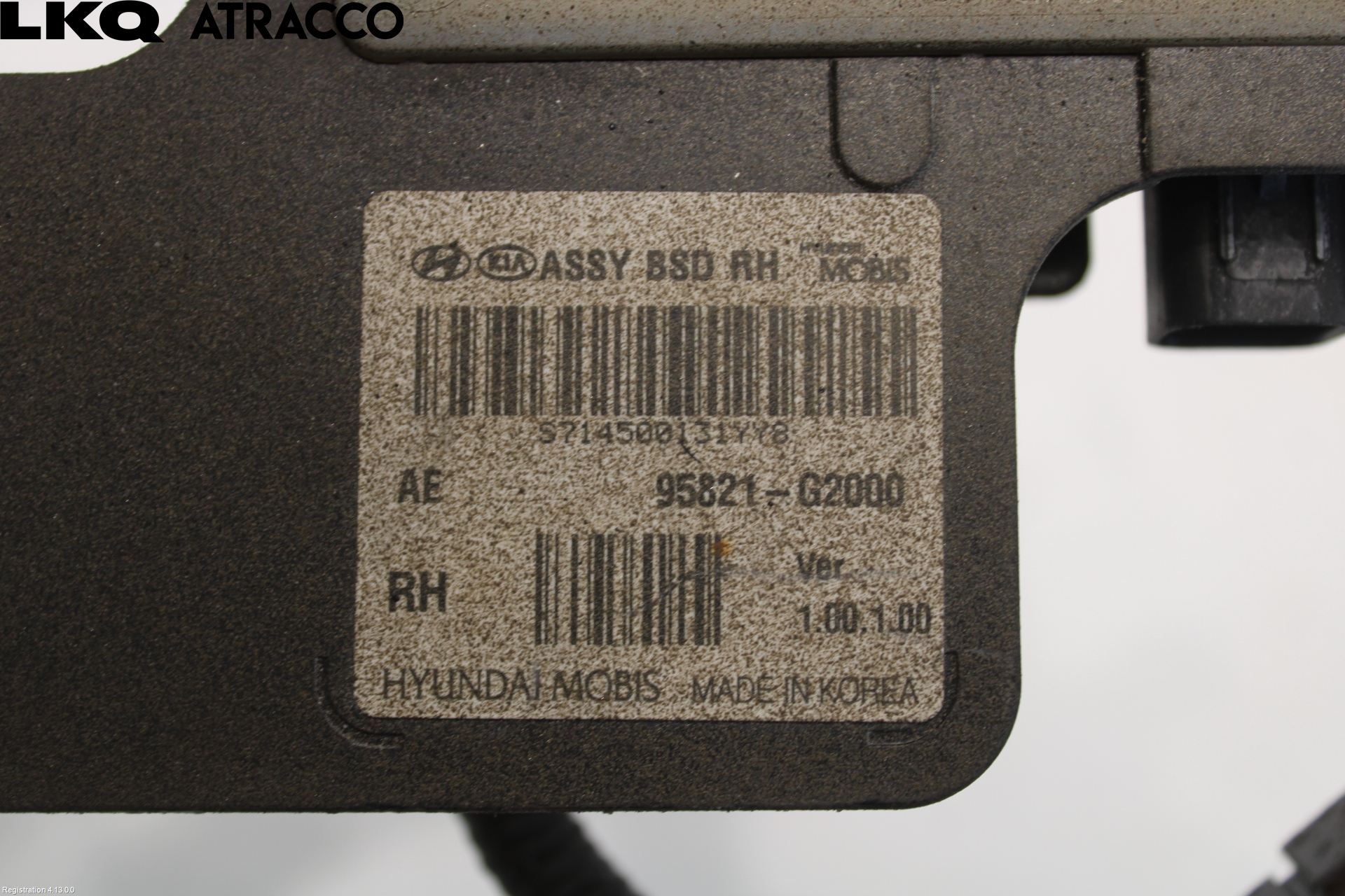 Hyundai IONIQ AE 17-22 Sensor Kollisjonsbeskyttelse
