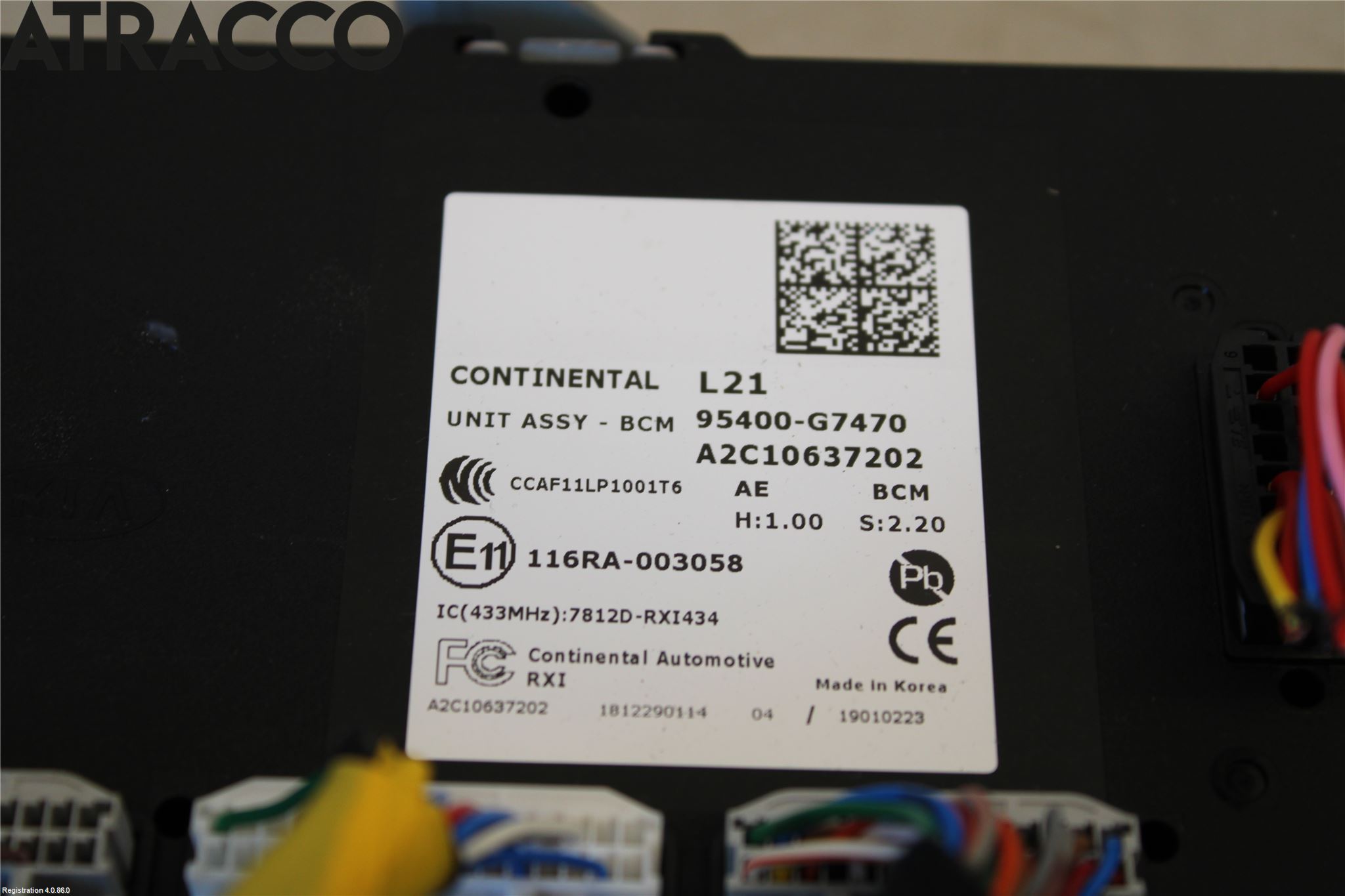 Hyundai IONIQ AE 17-22 Styreenhet Øvrig