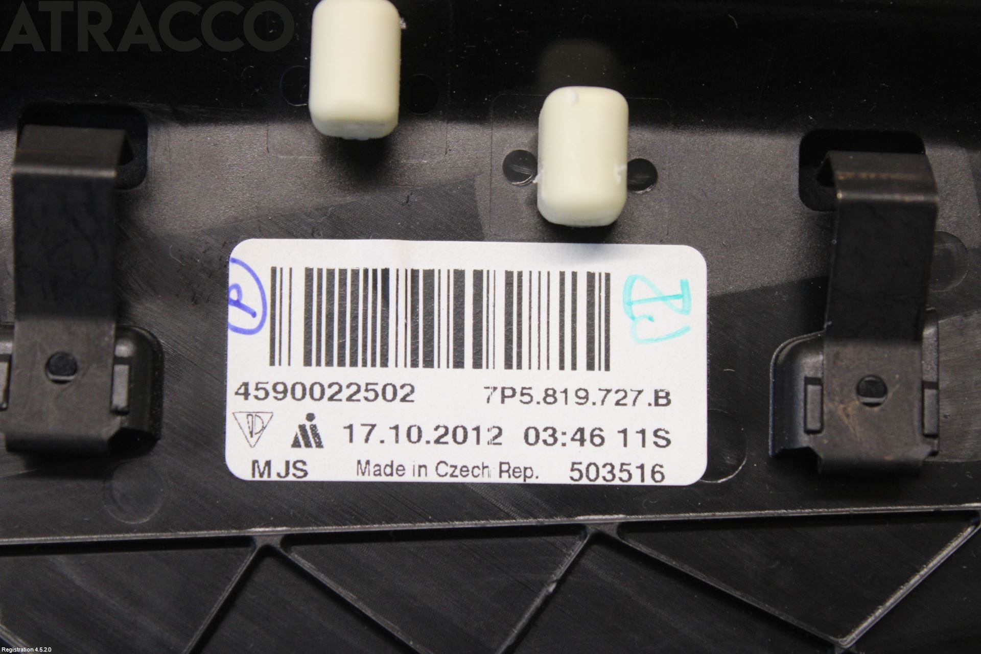 Porsche CAYENNE 03- Dashbord Kanal - Dyse