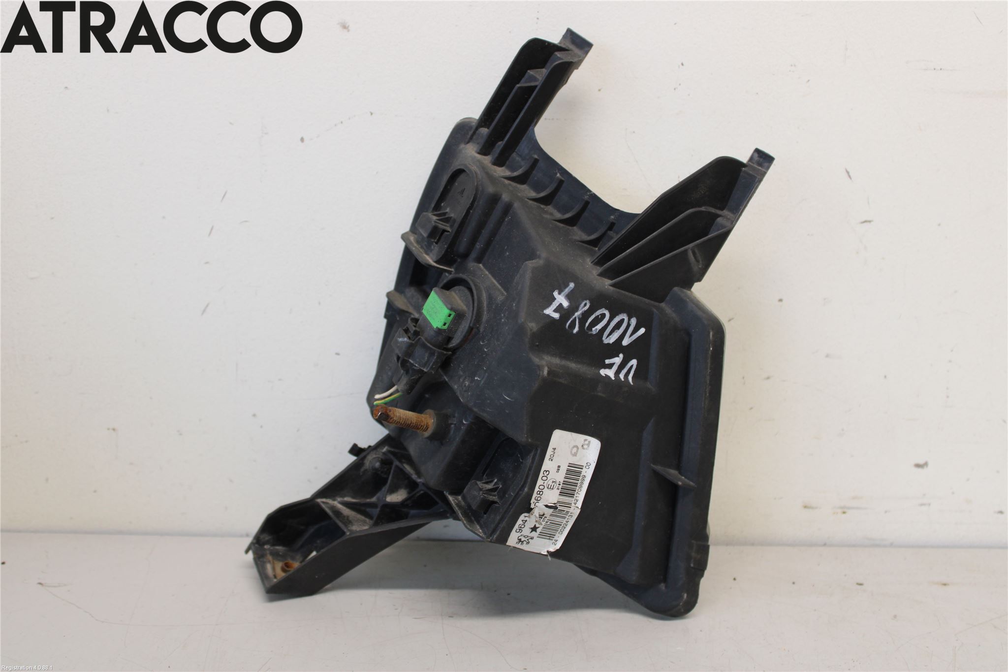 Peugeot 407 Frontlykt-Kurve-Tåkelys