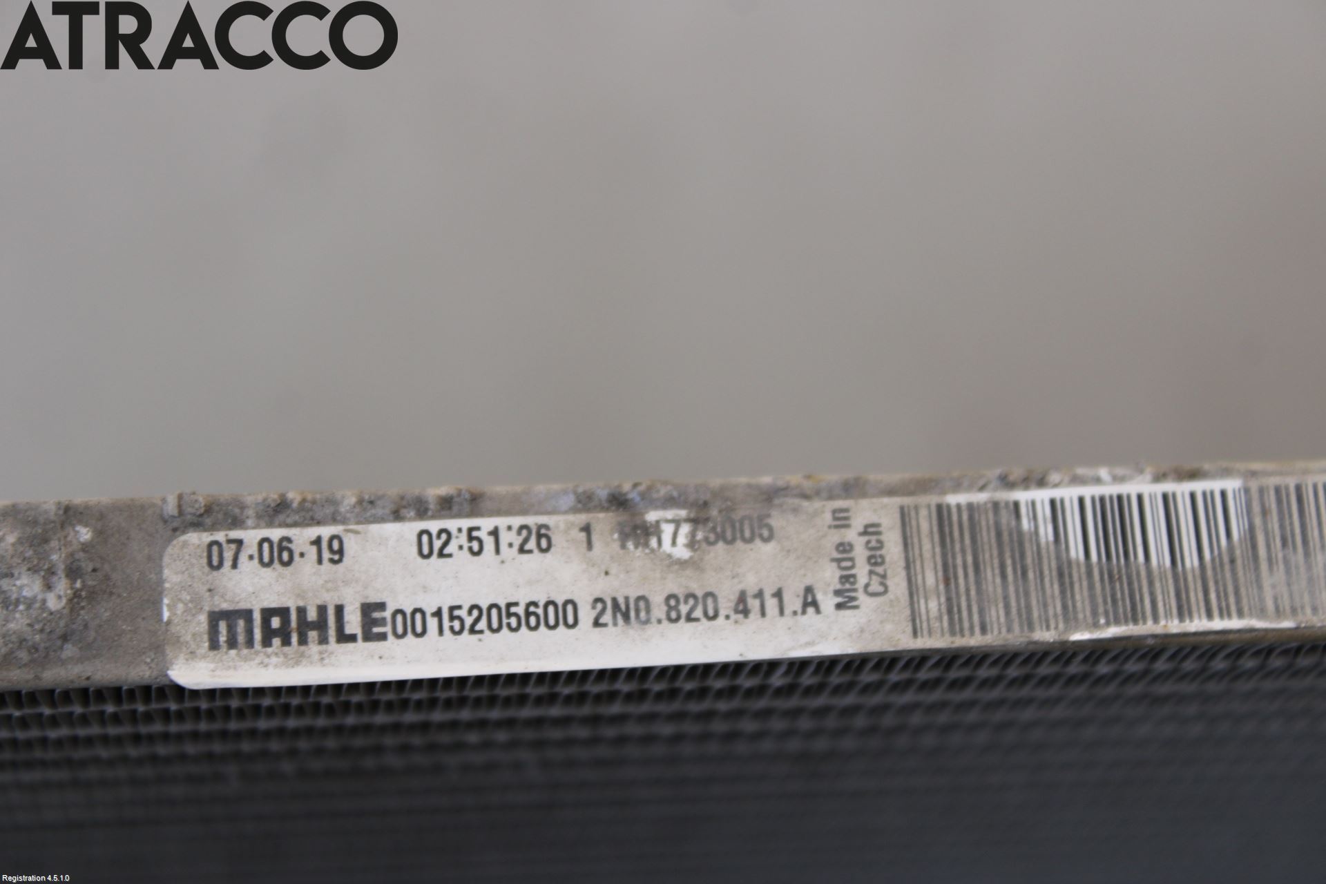 Volkswagen VW CRAFTER II / E-CRAFTER 17- Varme Ac Kondenser-Kjøler