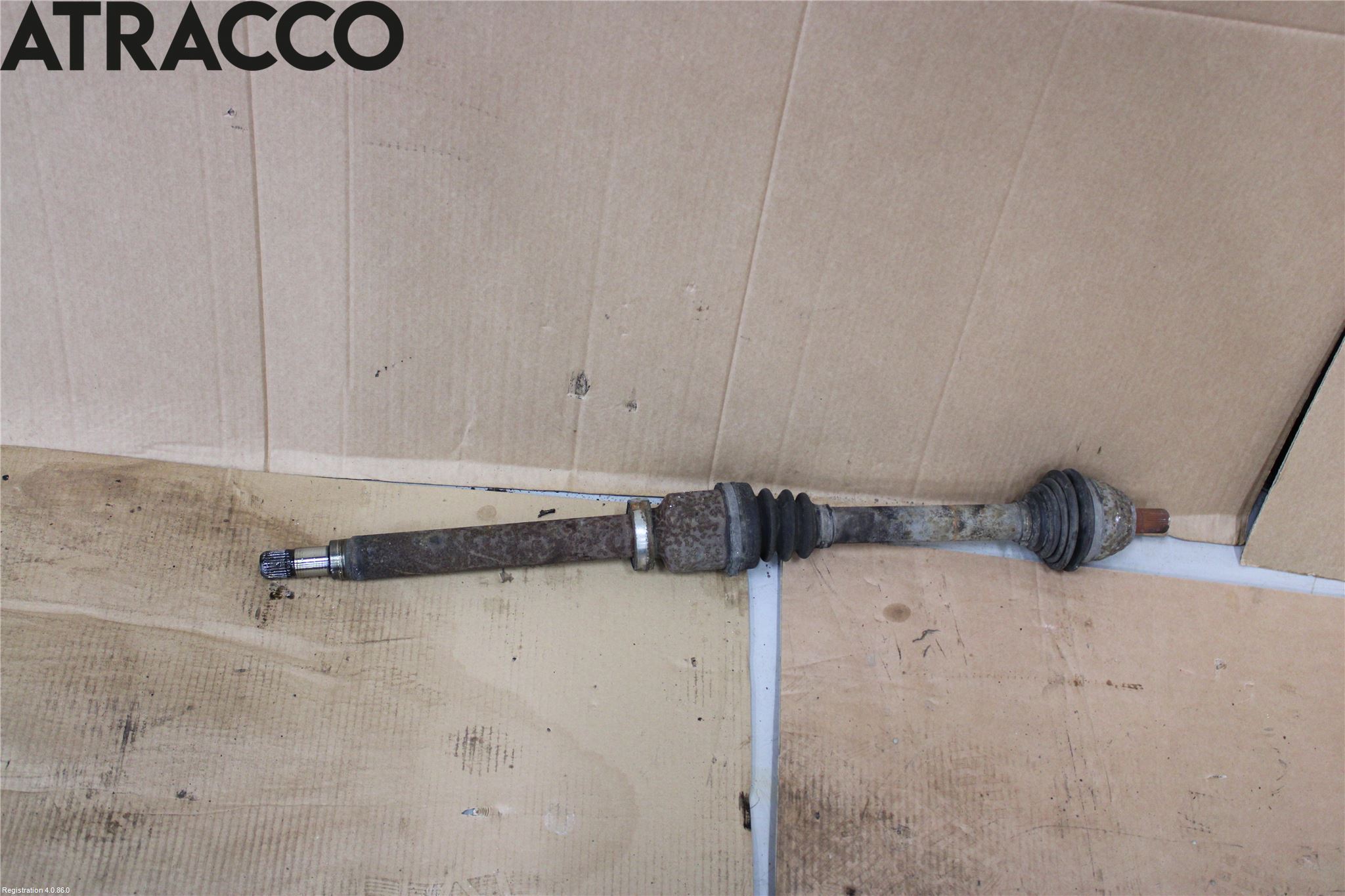 Ford FOCUS C-MAX I 03-06 Drivaksel Foran Kompl Høyre