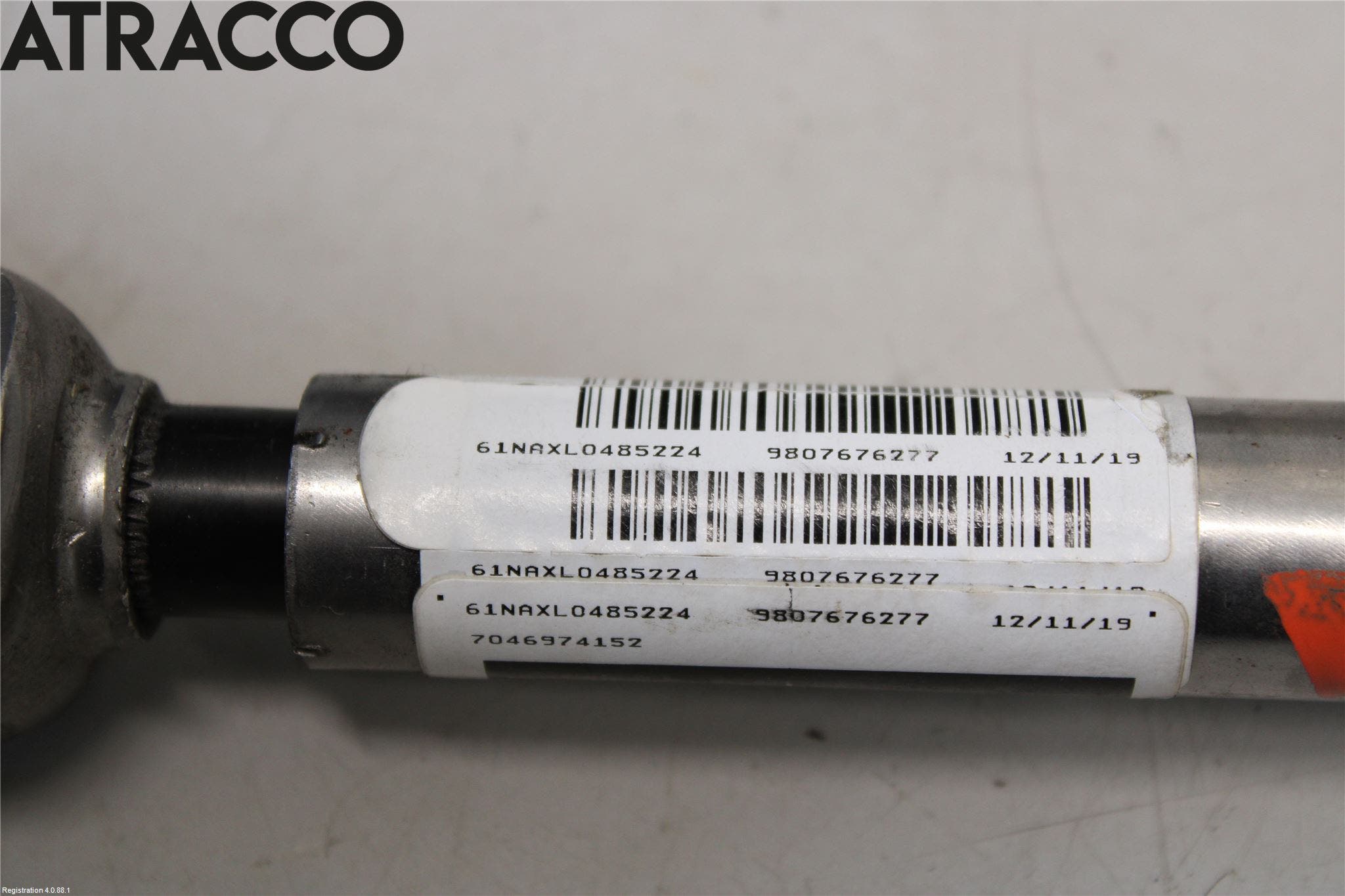 Citroen JUMPY 07-16 Rattaksel