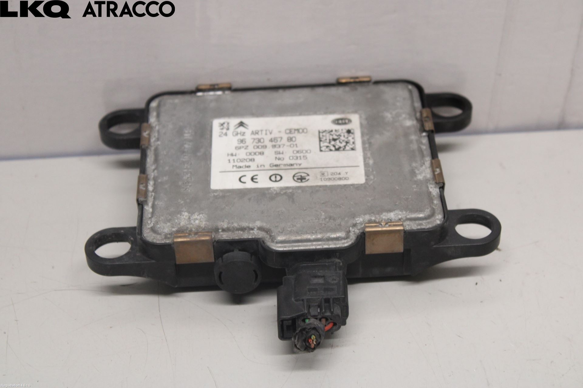 Peugeot 5008 10-16 Sensor Kollisjonsbeskyttelse