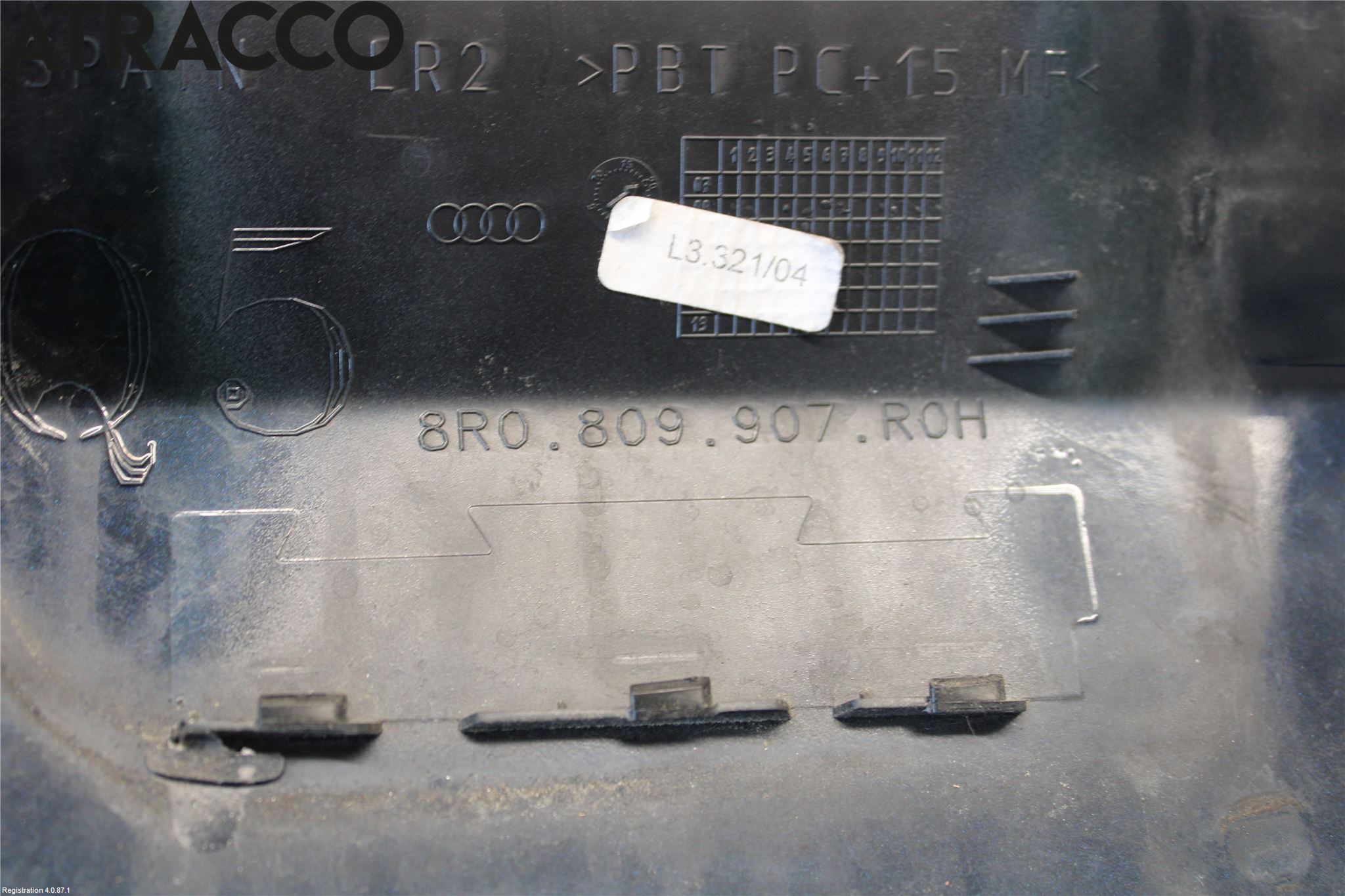 Audi Q5 09-16 Drivstoff Tankluke