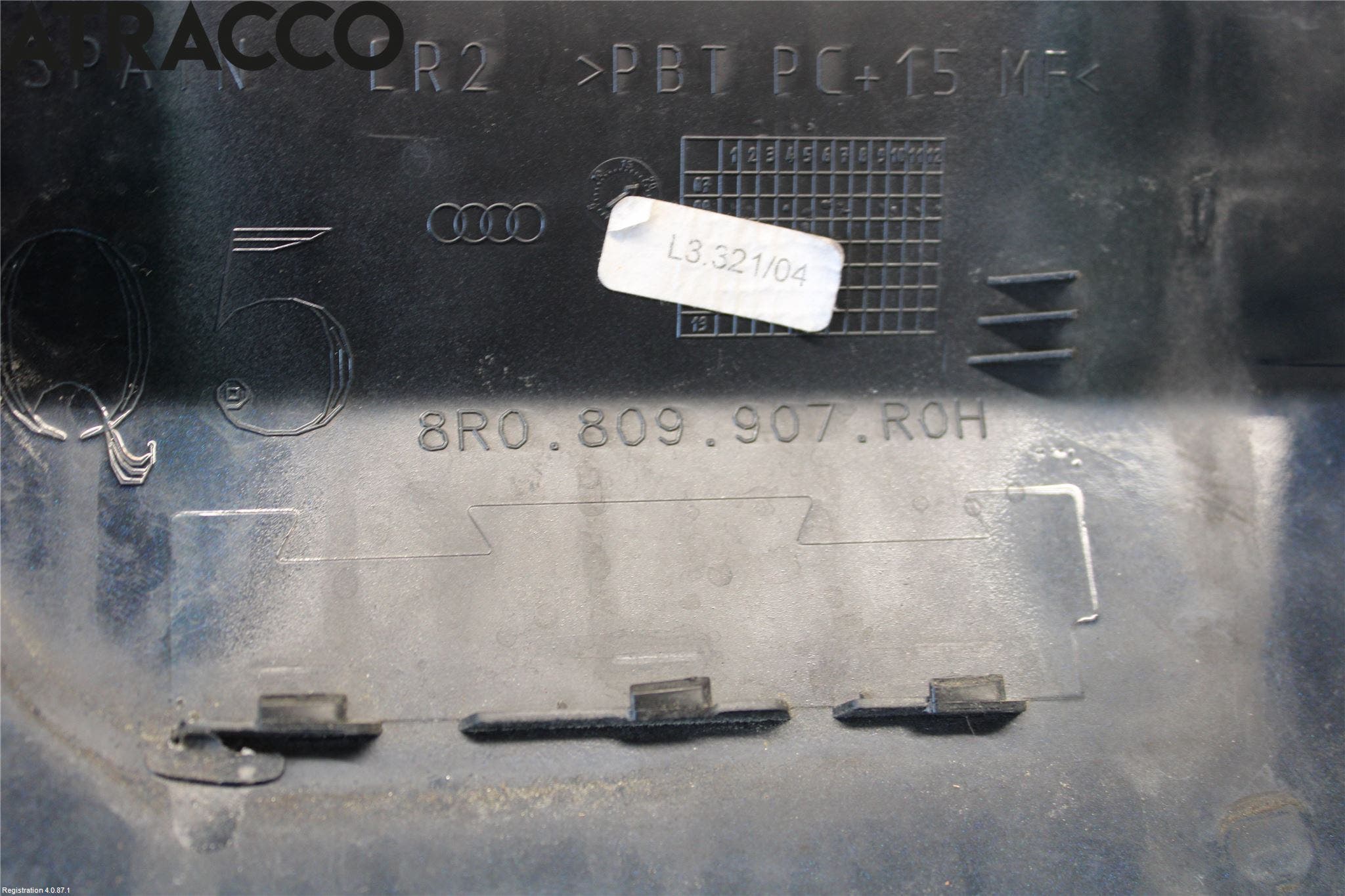 Audi Q5 09-16 Drivstoff Tankluke