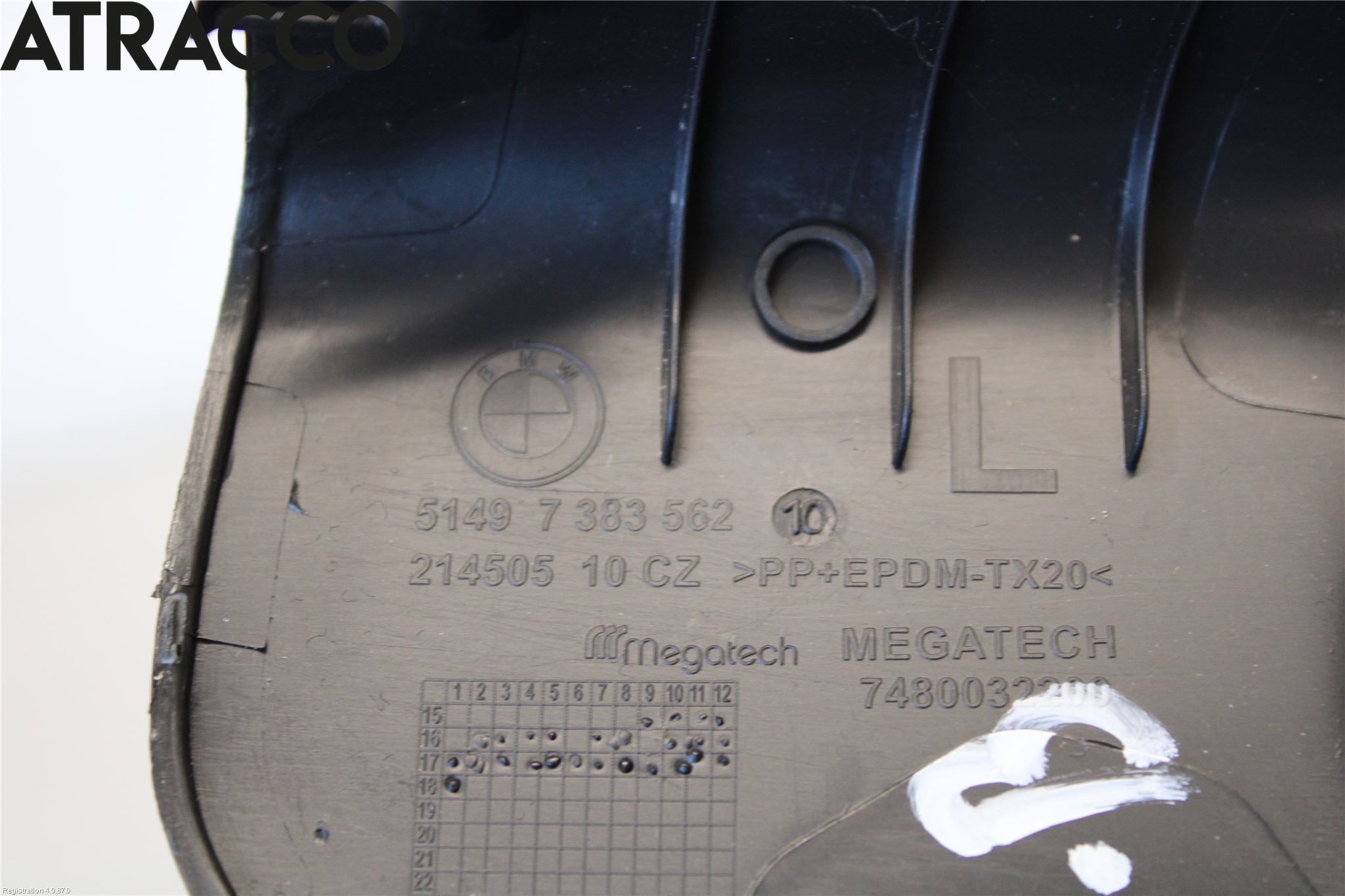 BMW 5 G30/G31/F90 17-23 Innr Bagasjeromkledsel