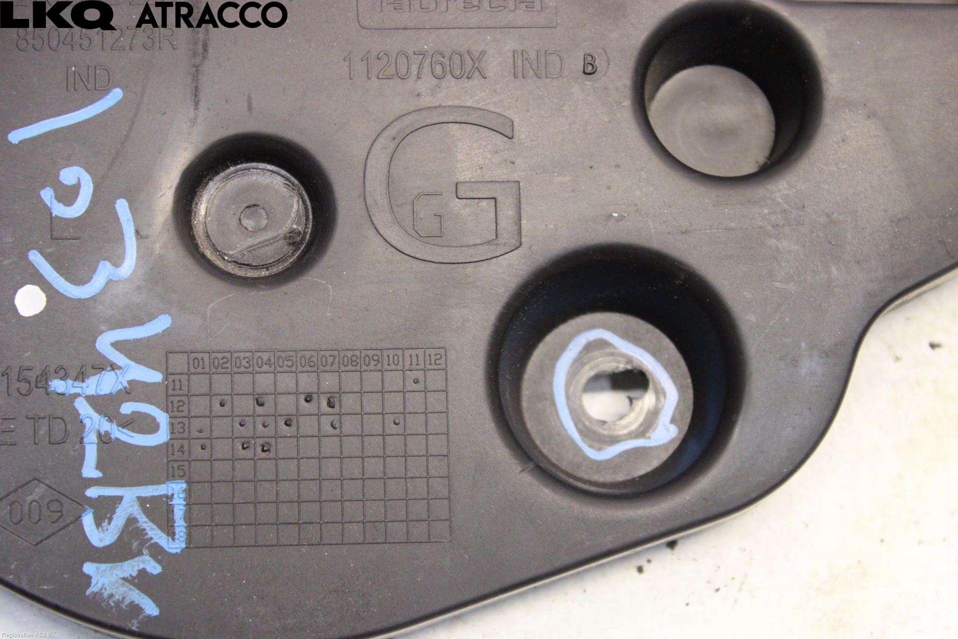 Renault ZOE/E-TECH 13- Støtfanger Bak Feste