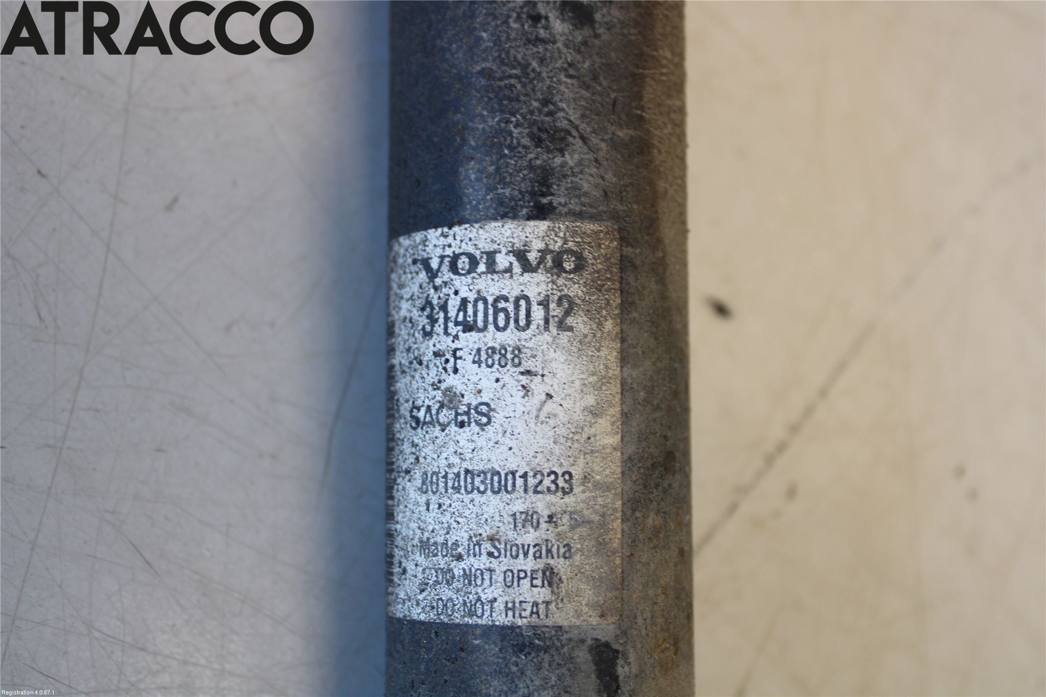 Volvo XC60 09-13 Støtdemper Bak