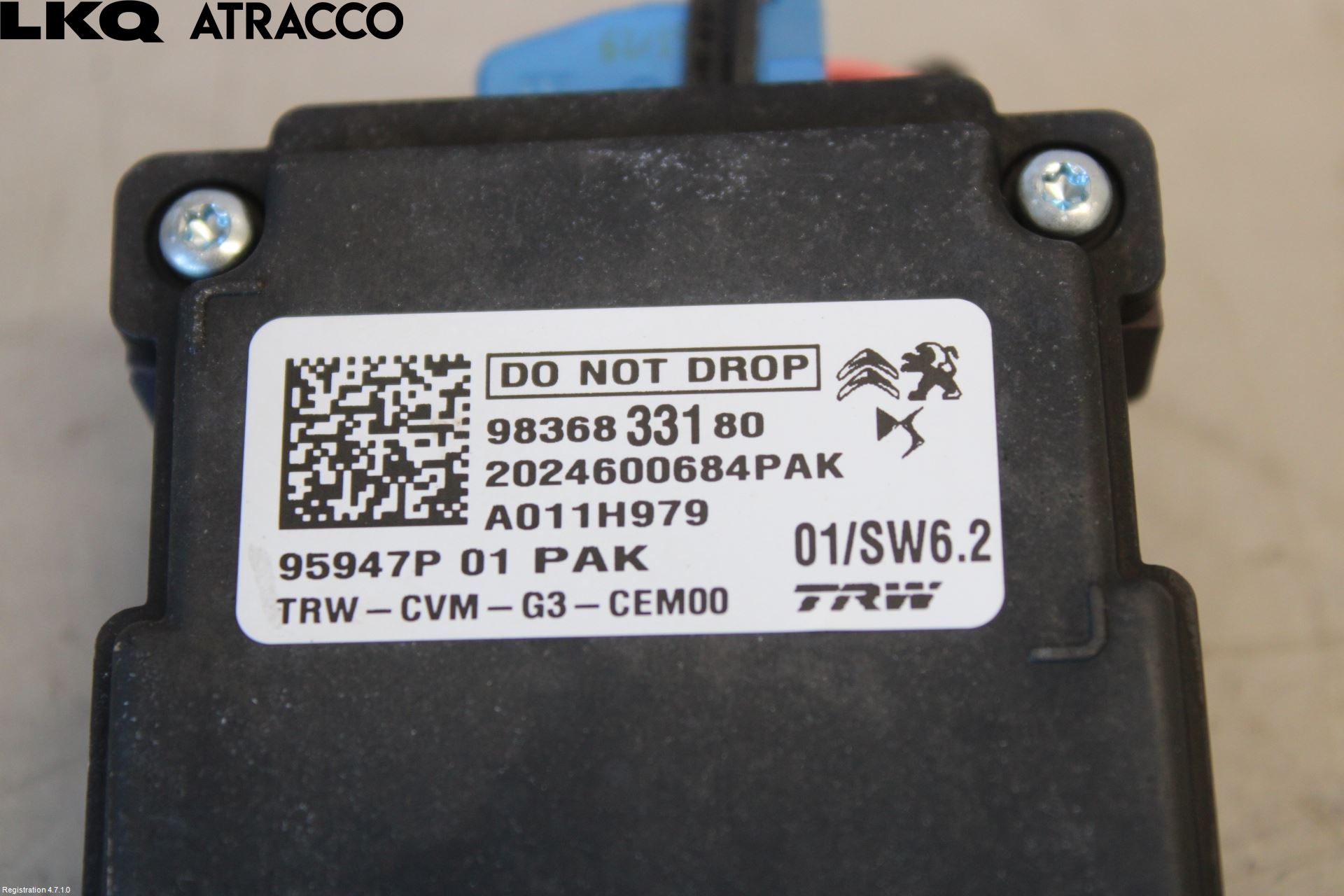 Peugeot 208/E-208 20- Parkeringshjelp Kamera