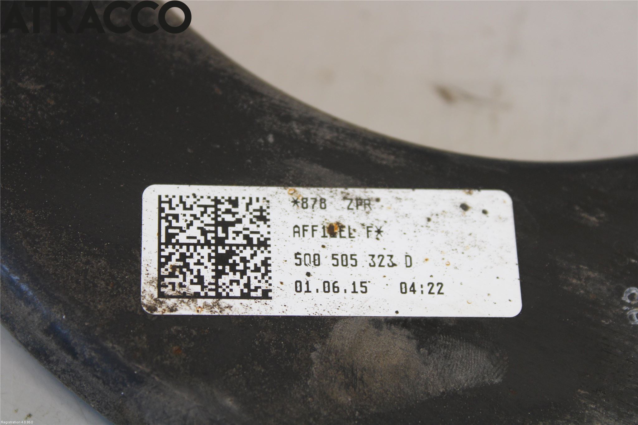 Volkswagen VW GOLF / E-GOLF VII 13-20 Bærearm Bak Venstre Øvre