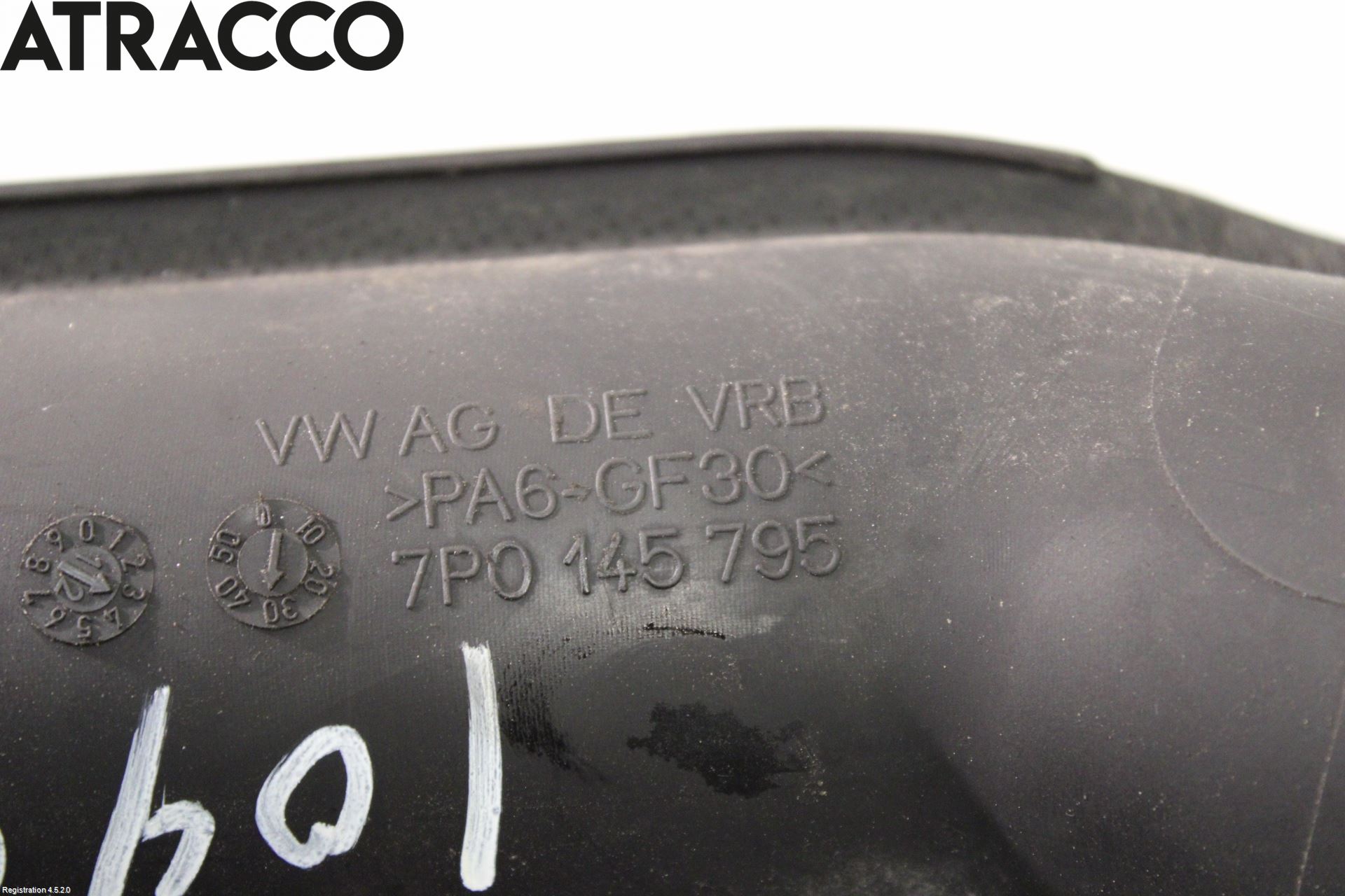 Porsche CAYENNE 03- Intercooler Rør-Slange