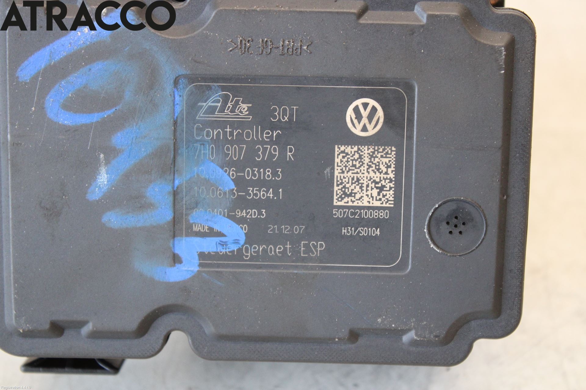 Volkswagen VW TRANSP/CARAVELLE (T5) 04-15 Abs Hydraulikkaggregat