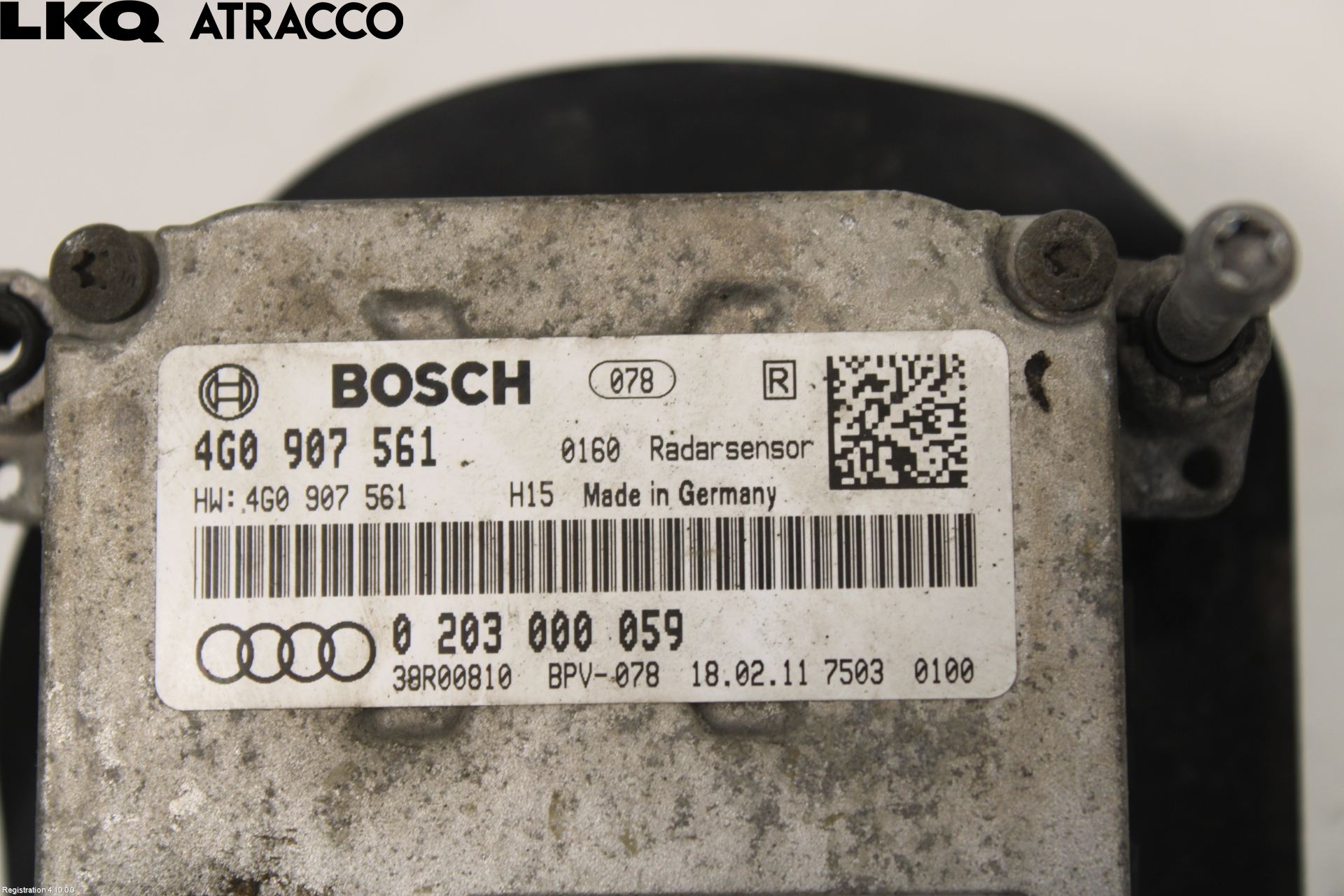 Audi A7/S7 4G 11-17 Sensor Fartsbegrensning