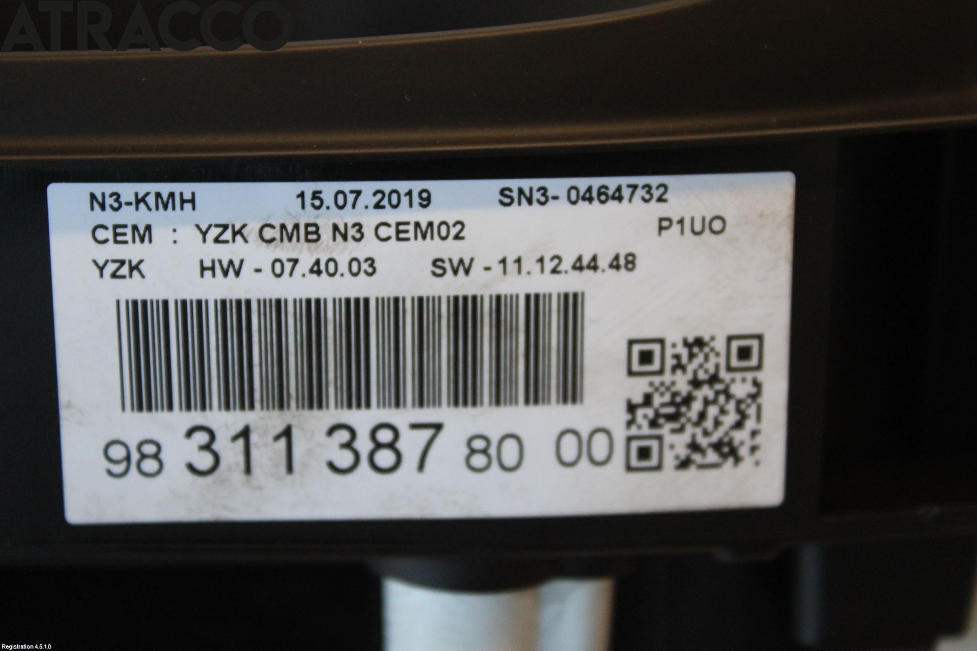 Opel GRANDLAND X 18- Instr Kombinert