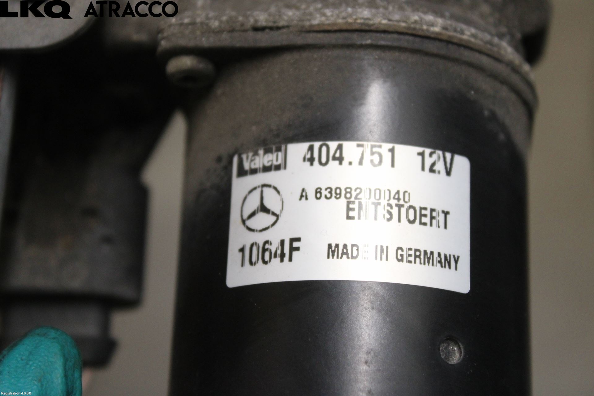 Mercedes-Benz MB VITO/VIANO (W639) 04-14 Viskermotor Frontrute