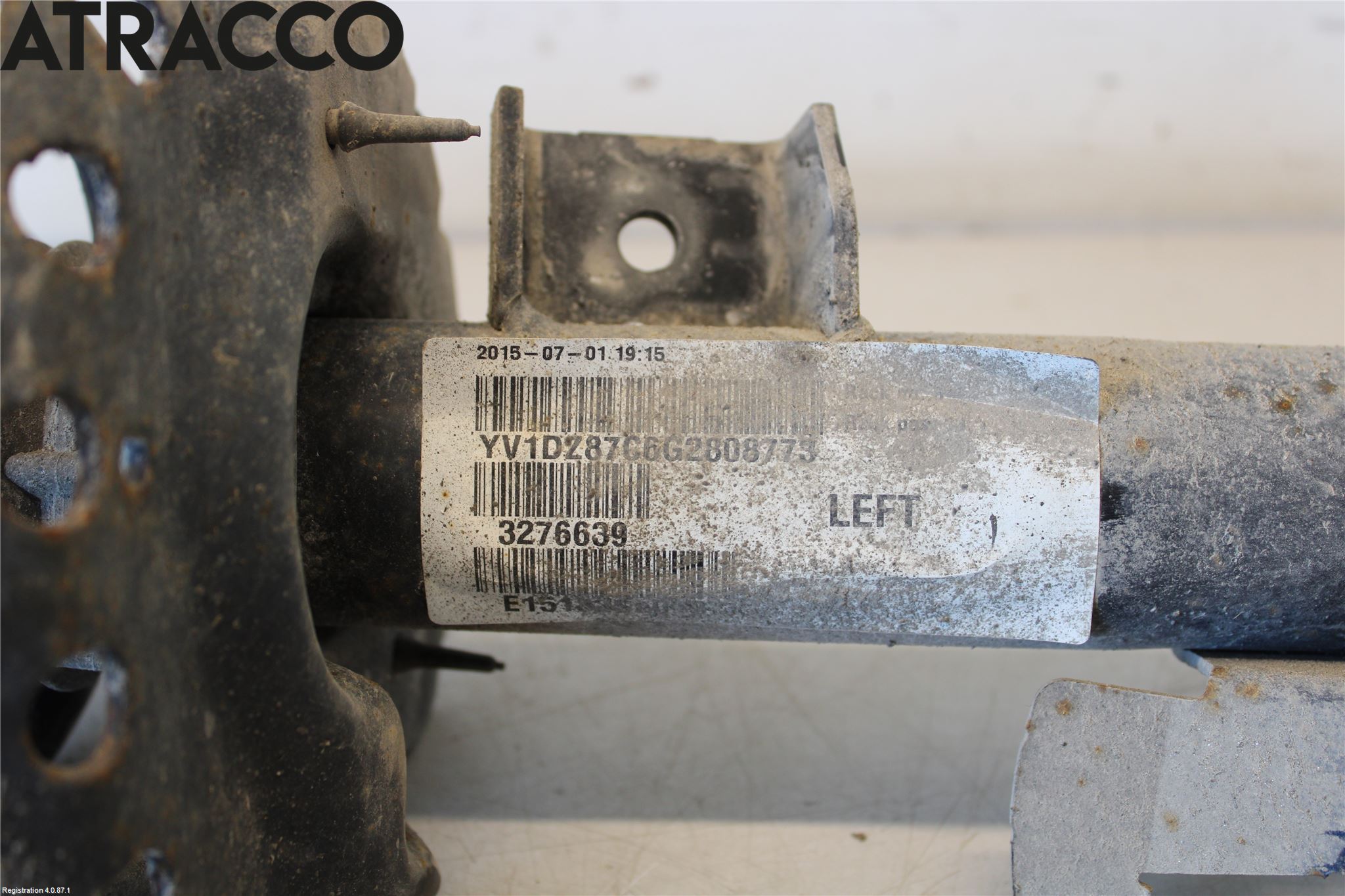 Volvo XC60 09-13 Fjærbein Foran Venstre