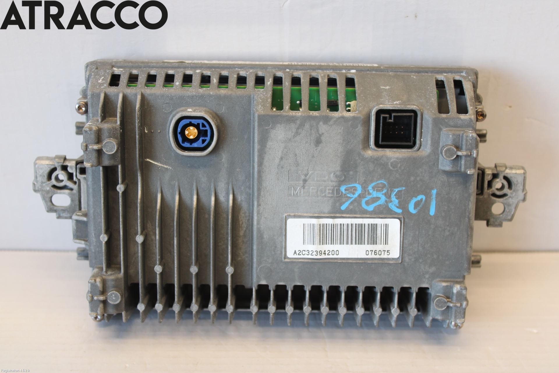 Mercedes-Benz MB E-KLASS (W212) 09-16 Instr Skjerm Dvd-Gps-Ac-Tlf