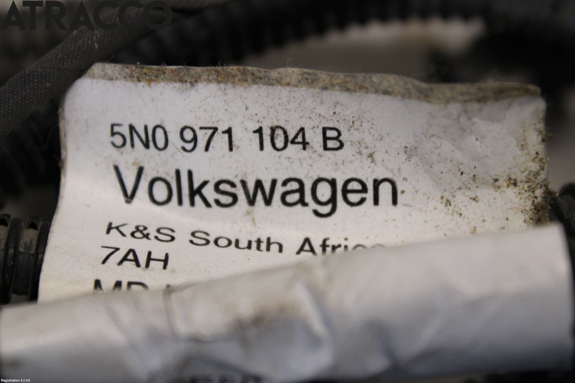 Volkswagen VW TIGUAN 07-16 Ledningsnett