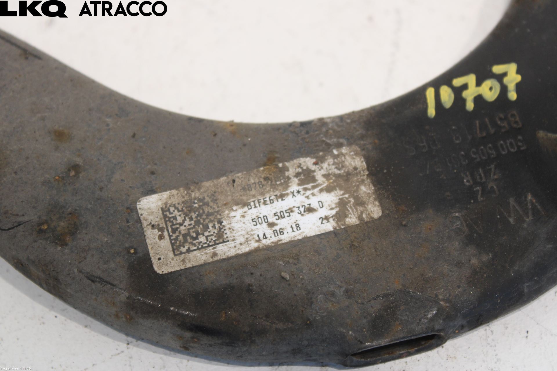 Volkswagen VW GOLF / E-GOLF VII 13-20 Bærearm Bak Høyre Øvre