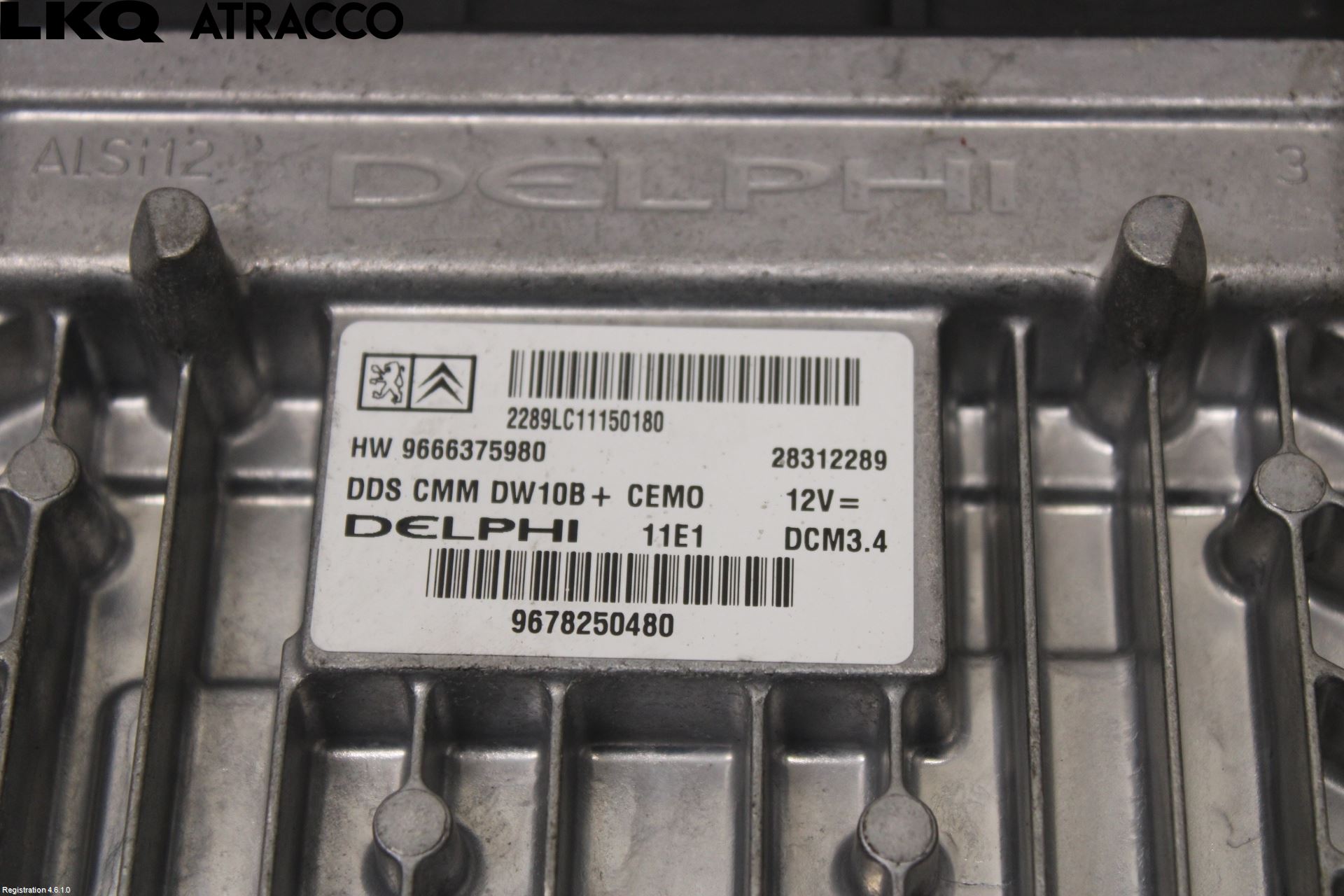 Peugeot 508 11-18 Styreenhet Innsprøytning