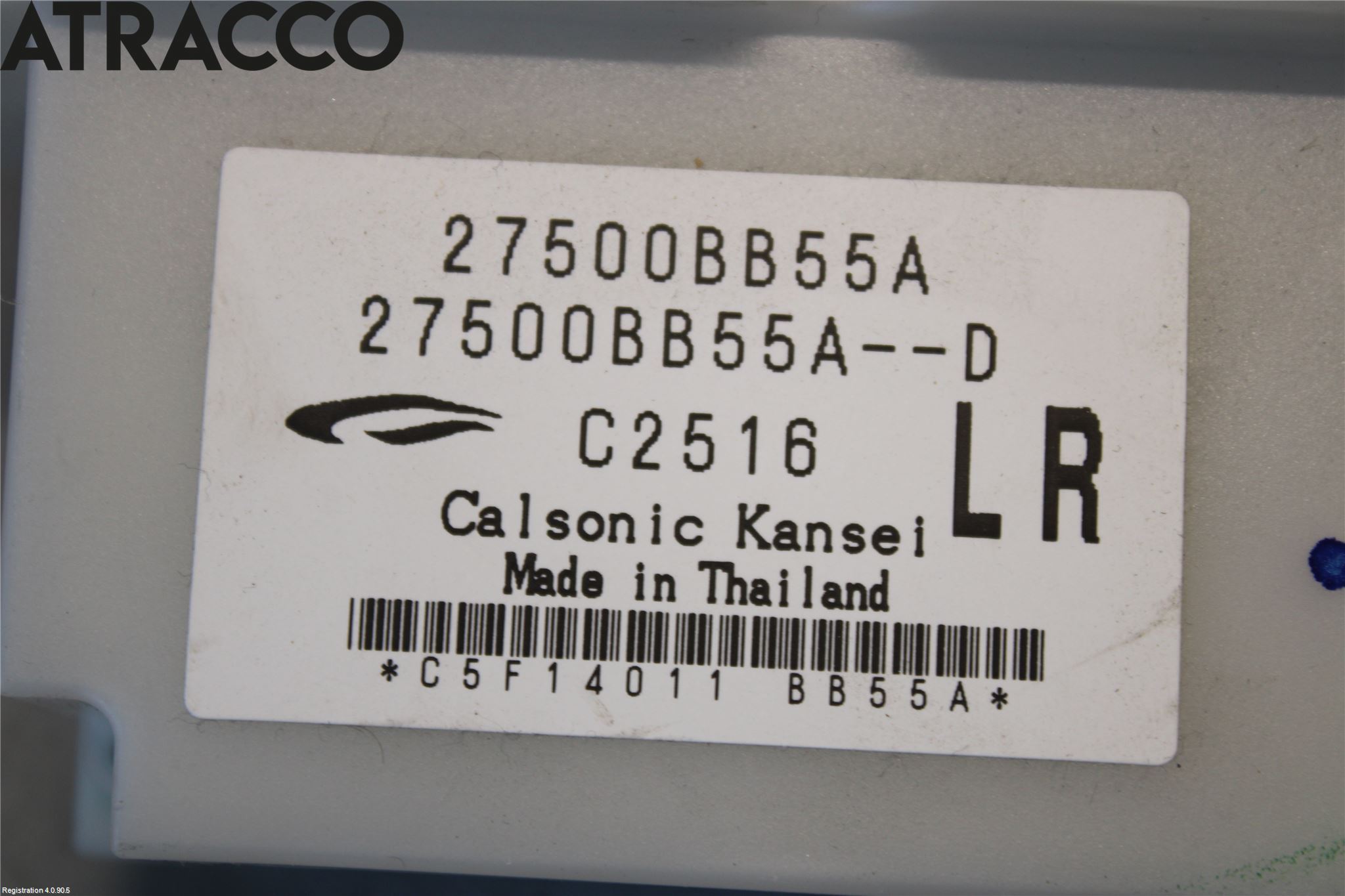 Nissan QASHQAI+2  10-14 Varme Ac Betjening-Display