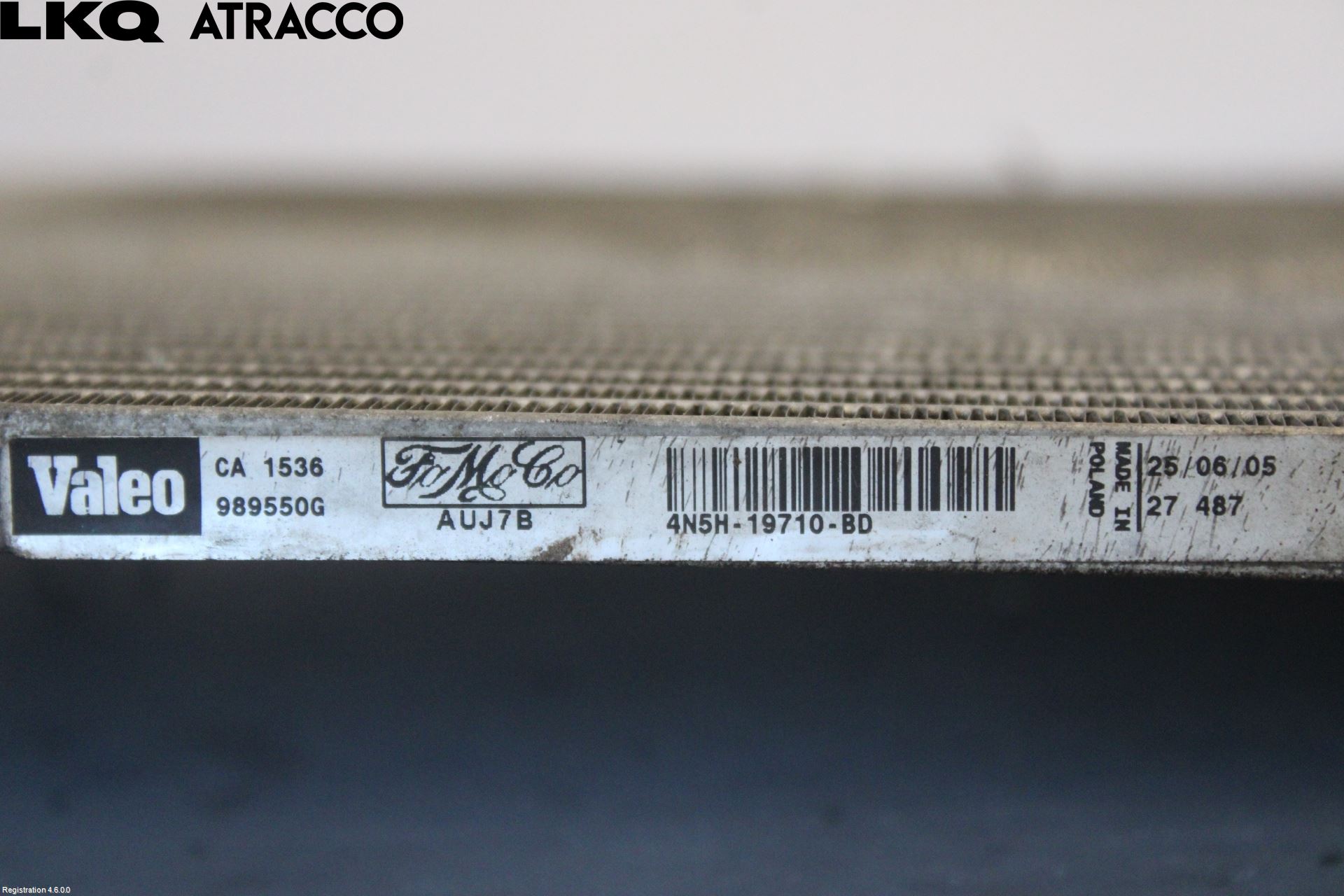 Volvo V50 04-07 Varme Ac Kondenser-Kjøler