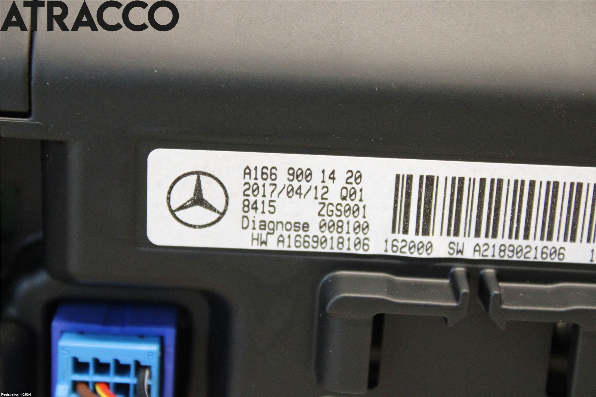 Mercedes-Benz MB B-KLASS (W246/W242) 12-19 Multifunktionsdisplay