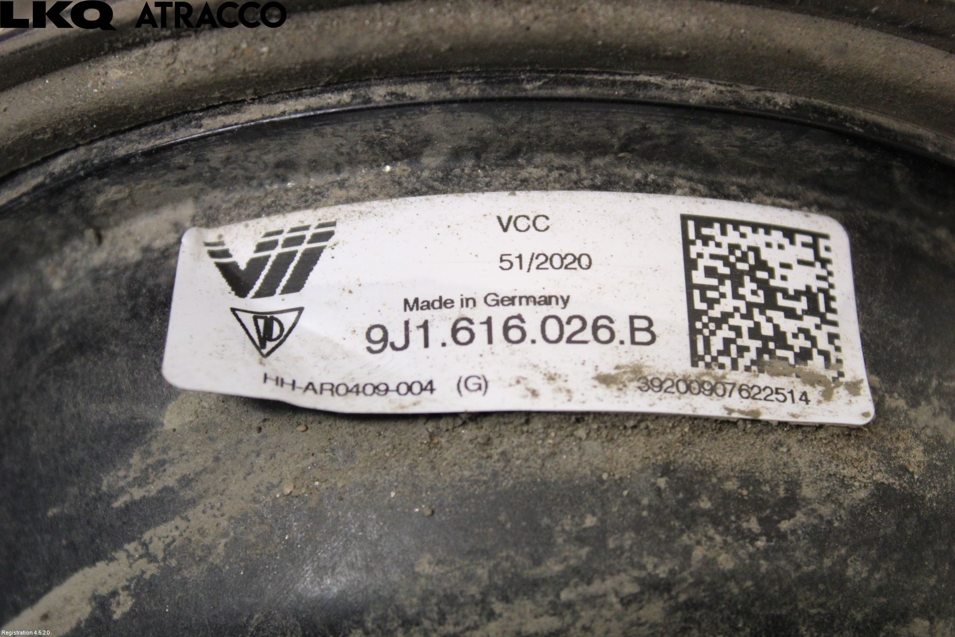 Porsche TAYCAN 20- Nivåreg Belg - Luftpute