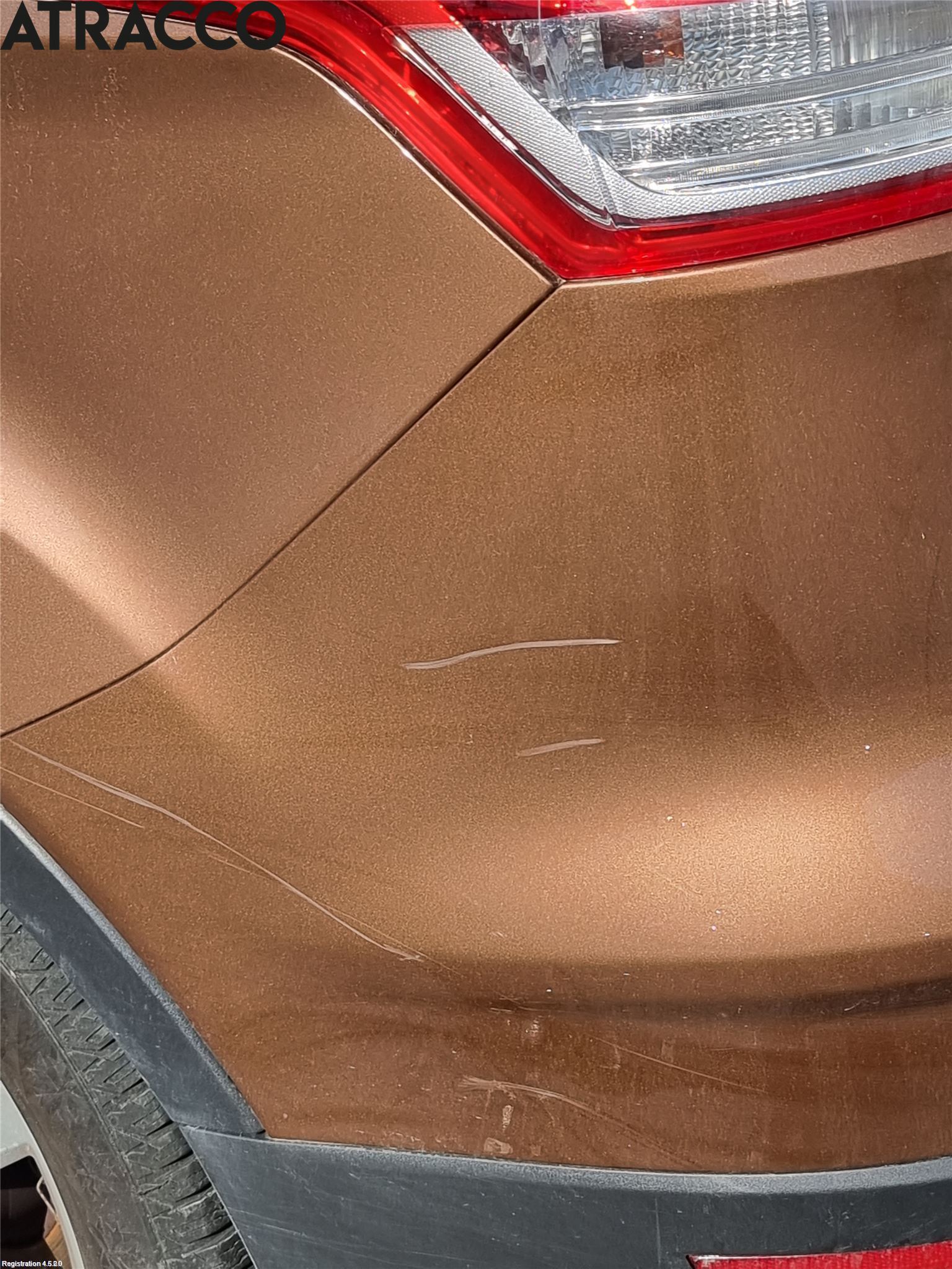 Ford KUGA 13-16 Støtfanger Bak