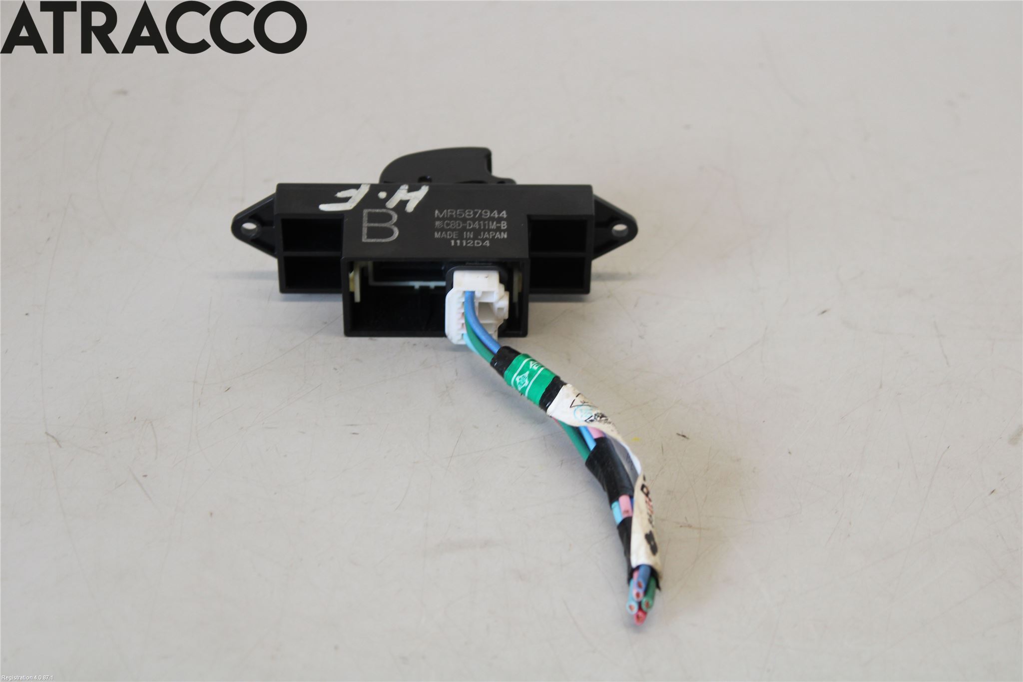 Mitsubishi ASX 10-22 Bryter Vindusheis