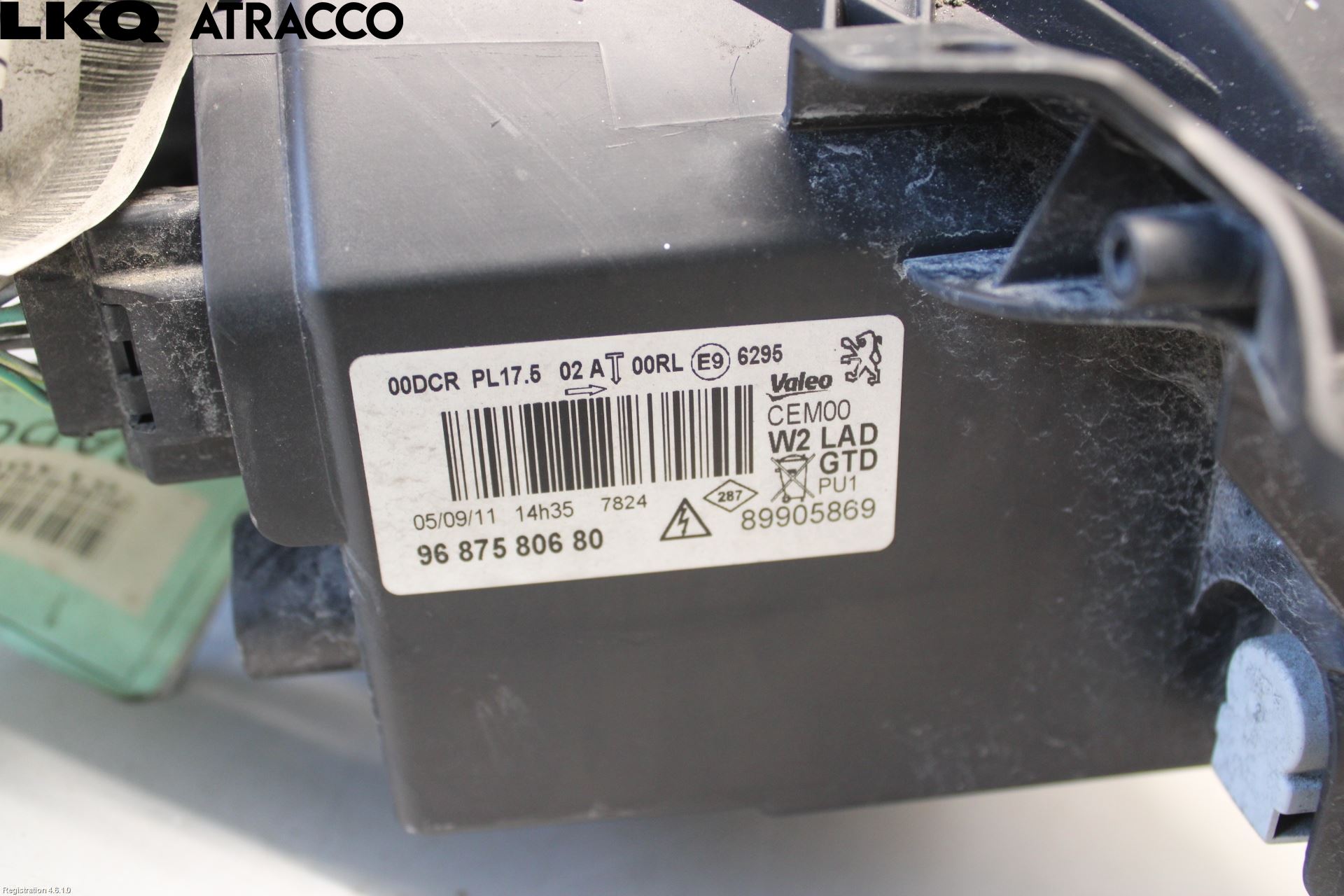 Peugeot 508 11-18 Frontlykt Venstre