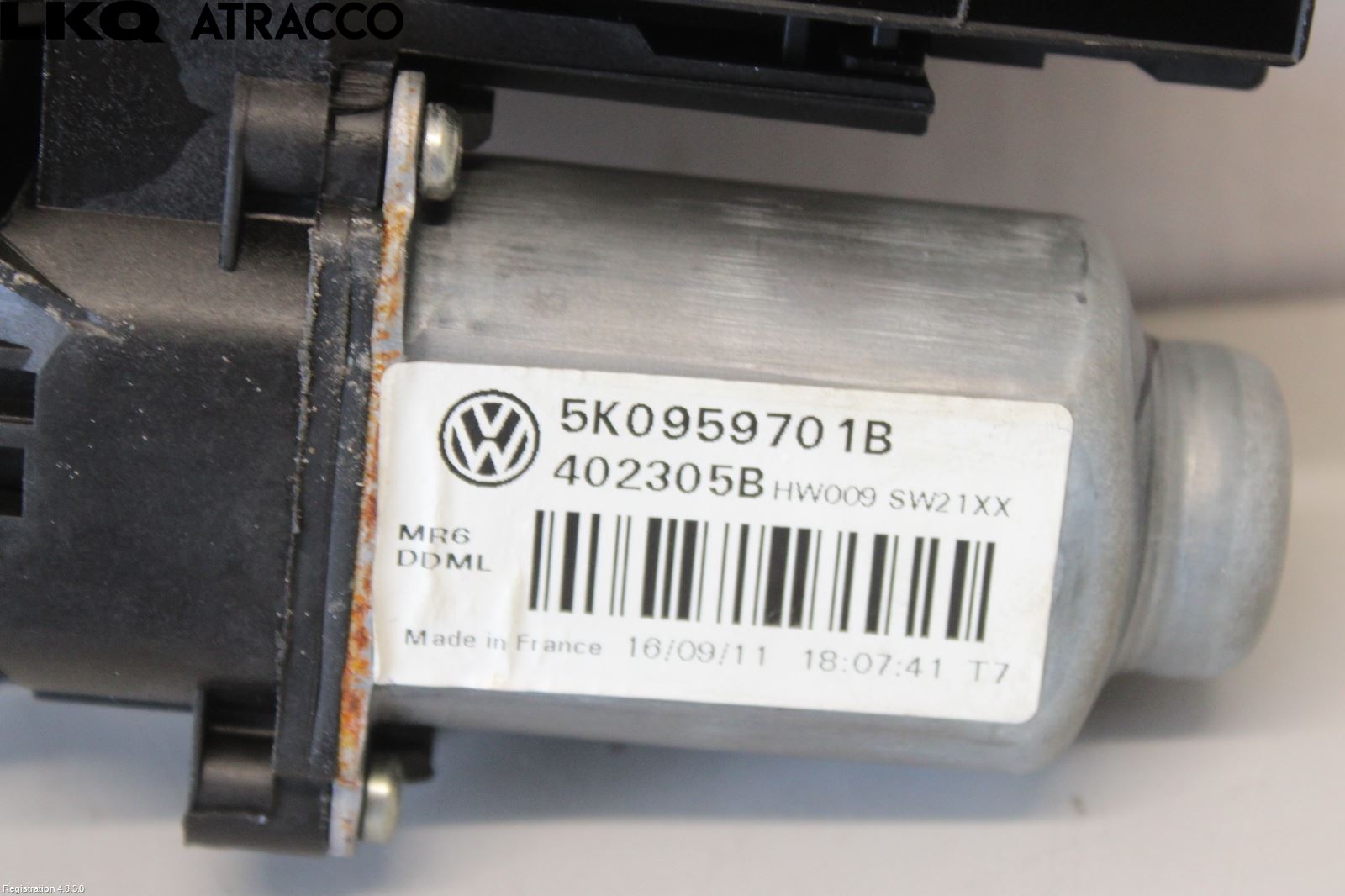 Volkswagen VW GOLF VI 09-13 Vindusheismotor