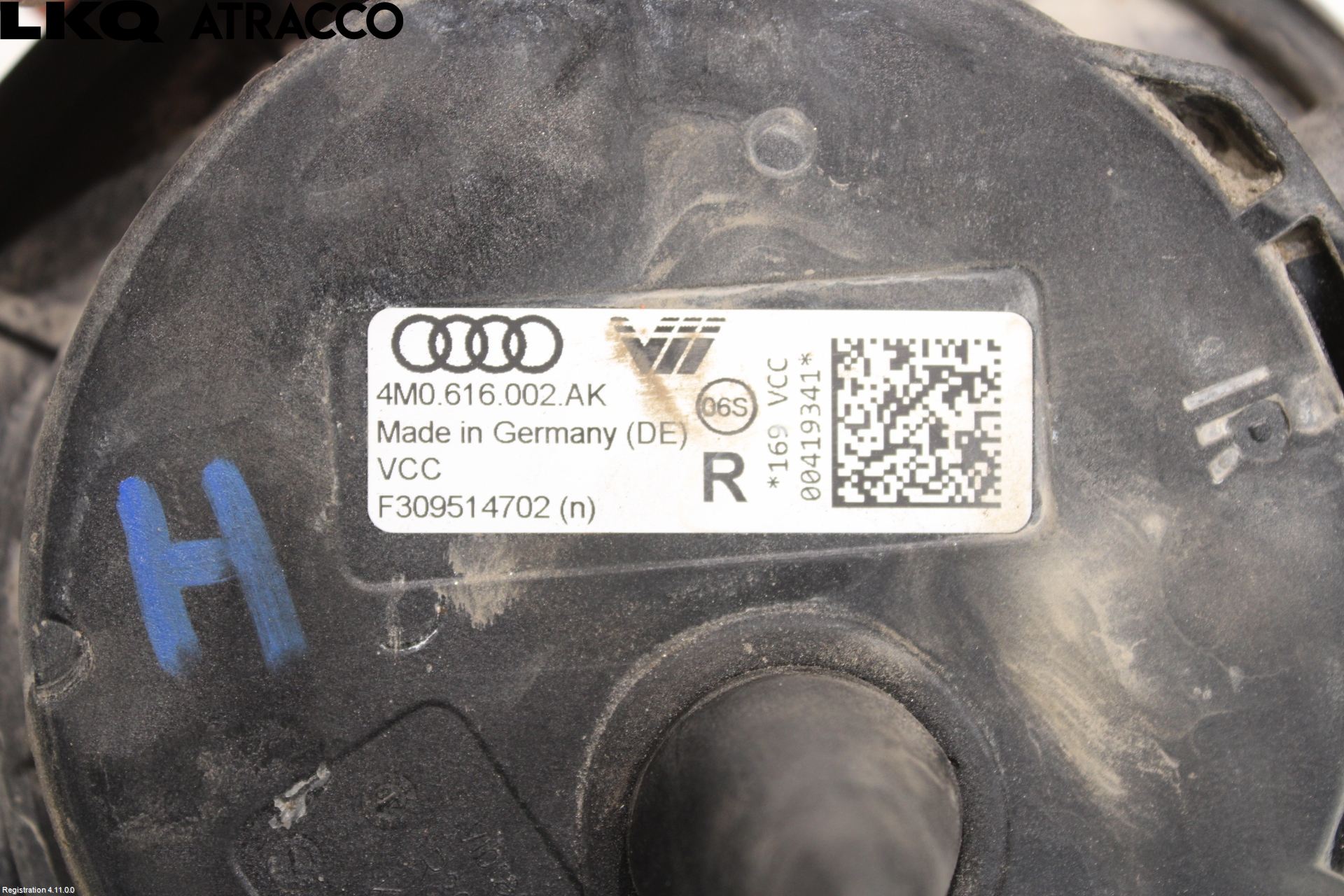 Audi E-TRON, S GE 19- Nivåreg Belg - Luftpute