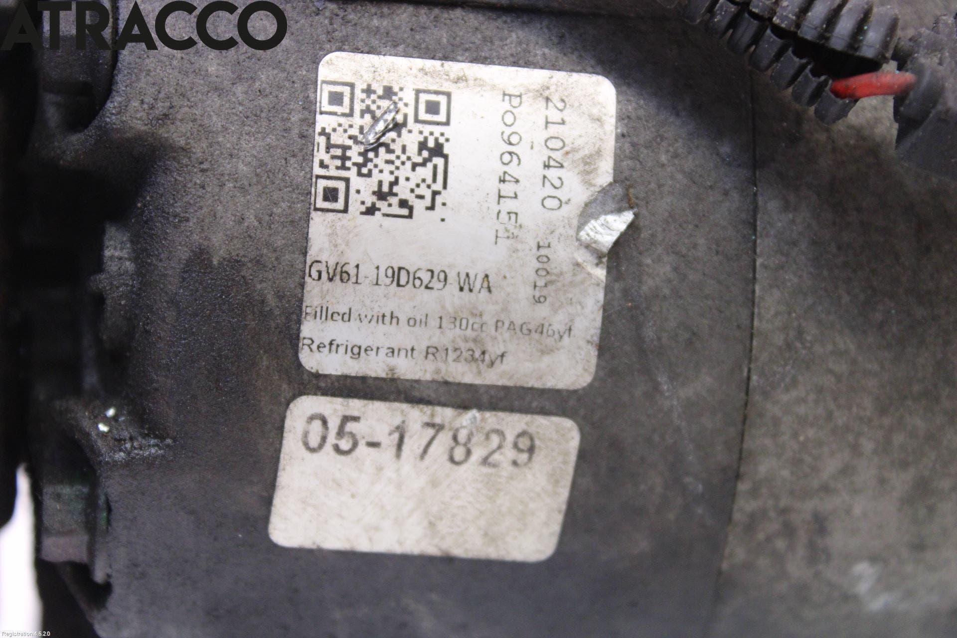 Ford FOCUS 15-18 Varme Ac Kompressor