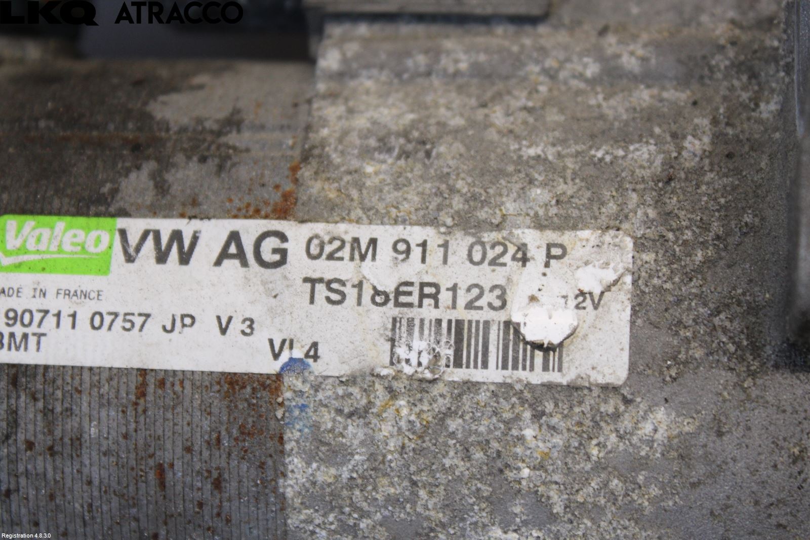 Volkswagen VW GOLF VI 09-13 Startmotor Diesel