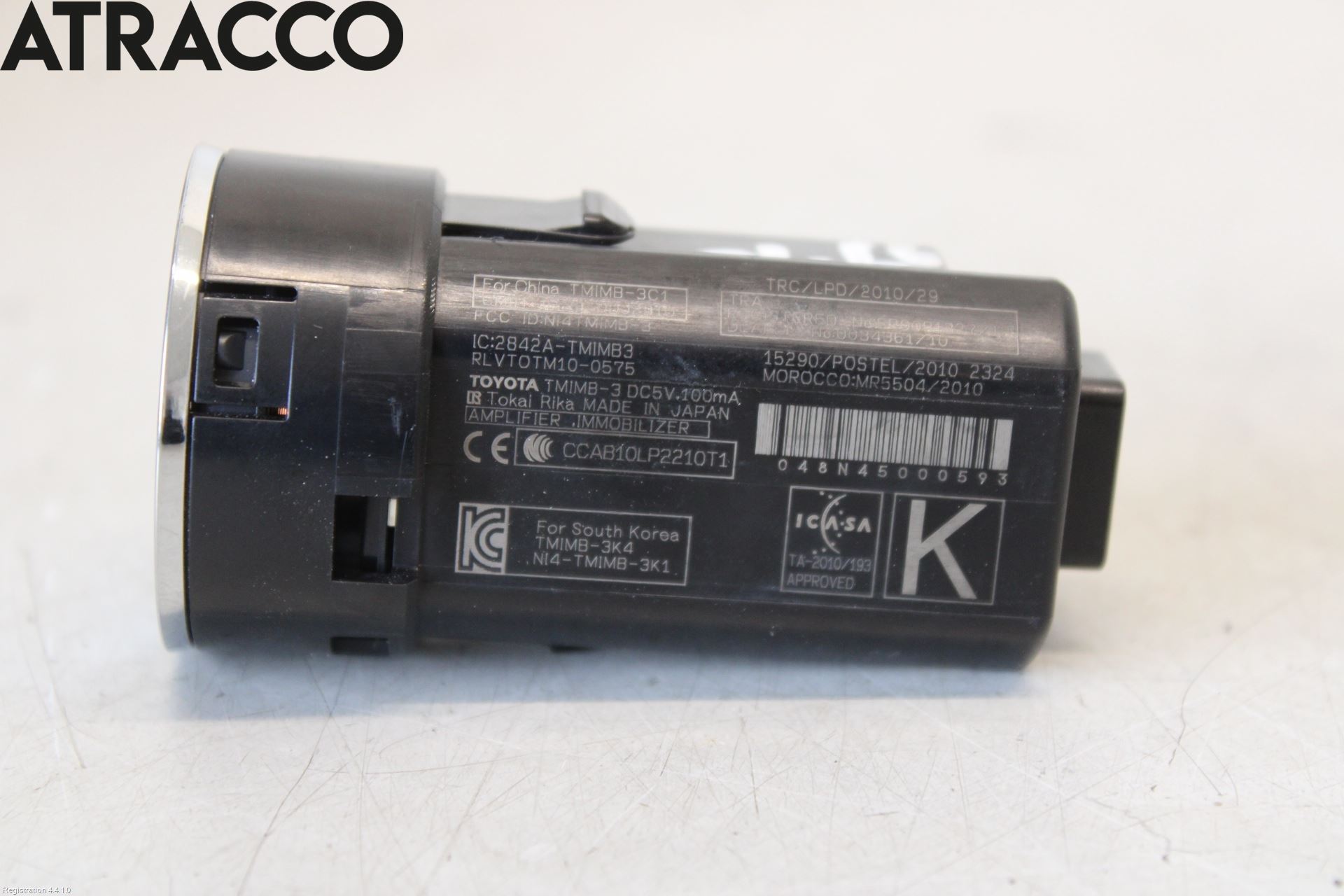 Toyota YARIS XP130 12-14 Startknapp Personbil