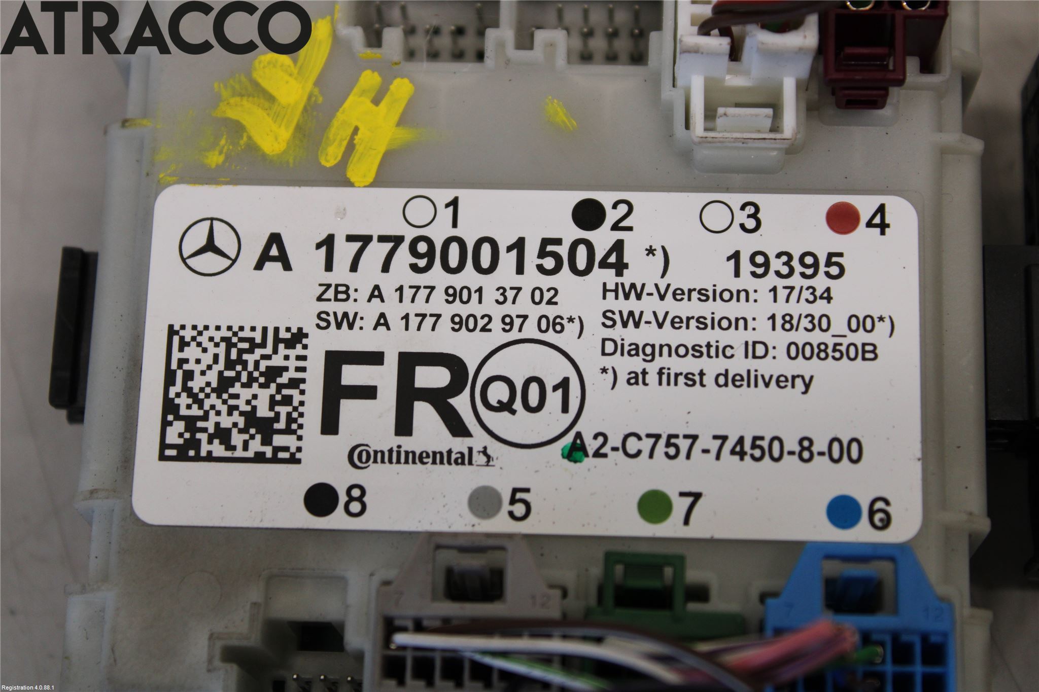 Mercedes-Benz MB B-KLASS (W246/W242) 12-19 Styreenhet Dør