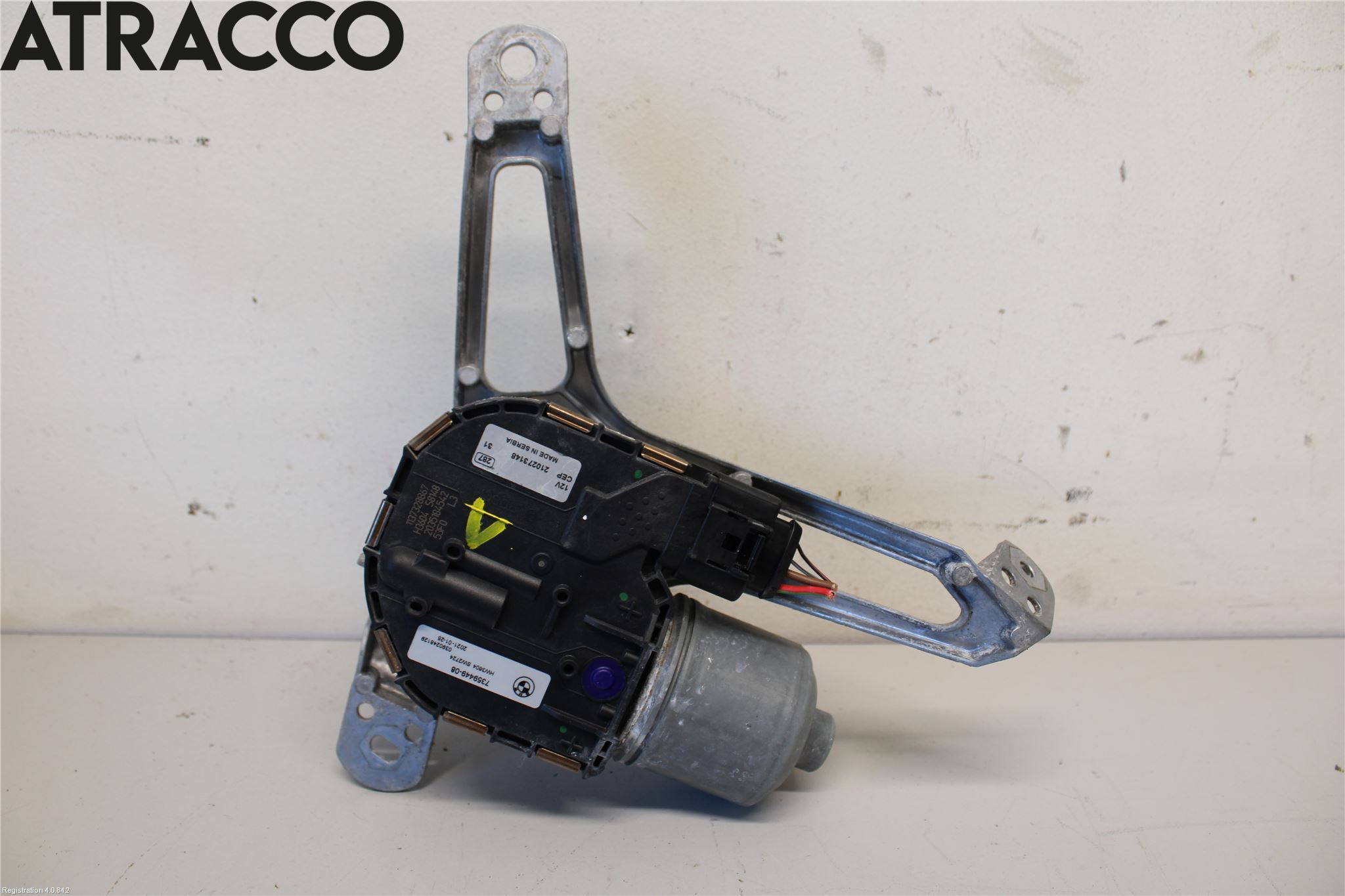 BMW i3 I01 13-22 Viskermotor Frontrute