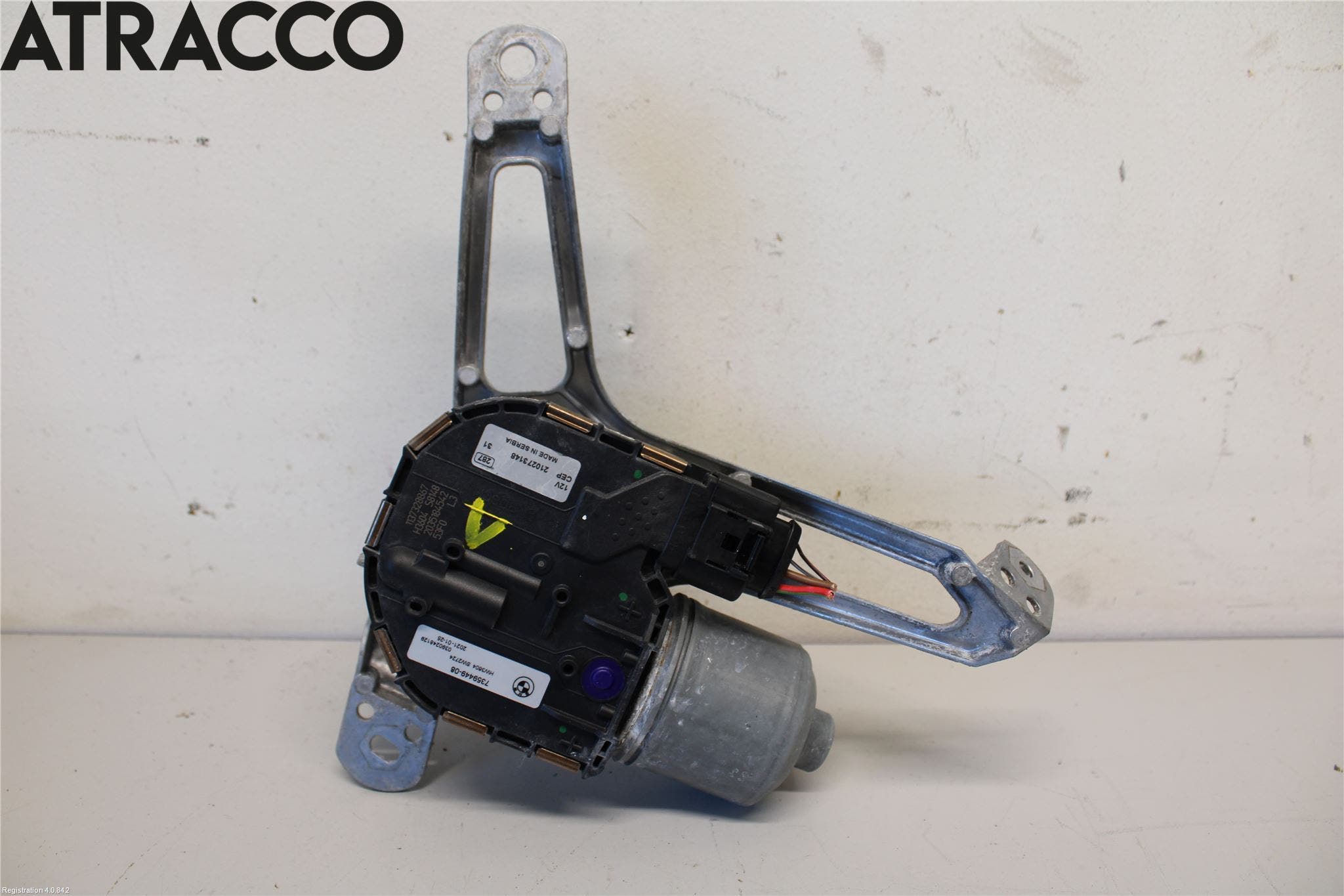 BMW i3 I01 13-22 Viskermotor Frontrute