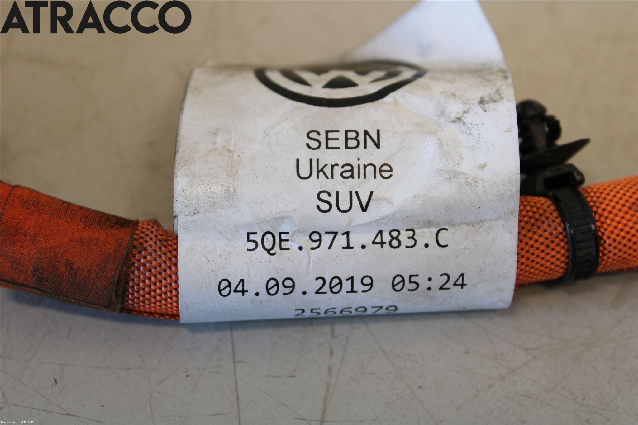 Volkswagen VW GOLF / E-GOLF VII 13-20 Kabelhärva Högspänning