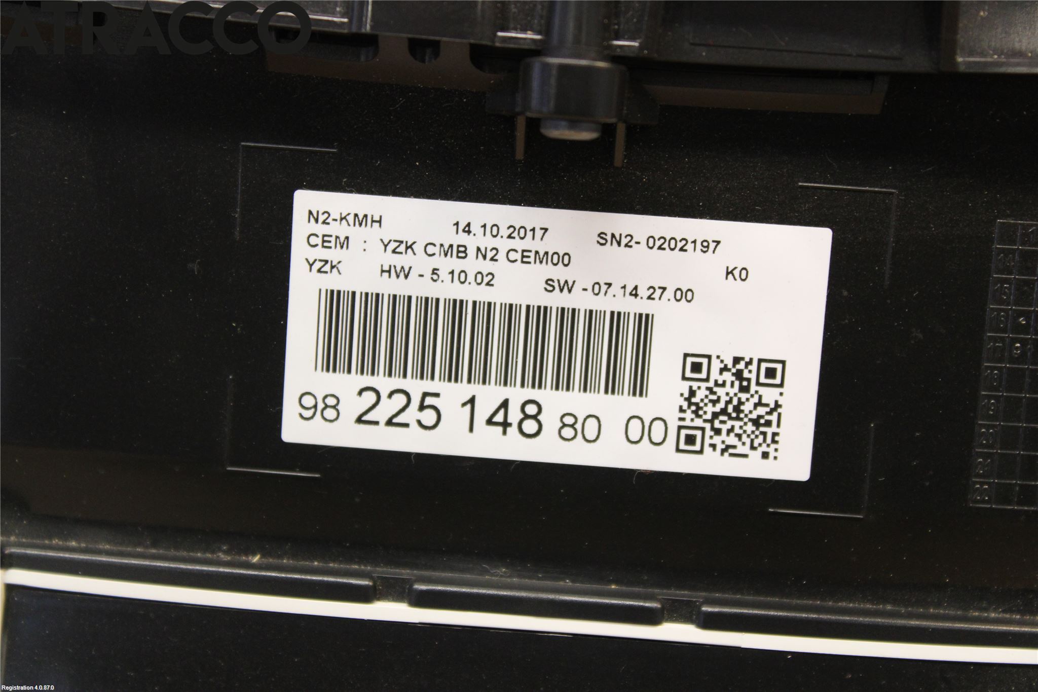 Citroen JUMPY/E-JUMPY 16- Instr Kombinert