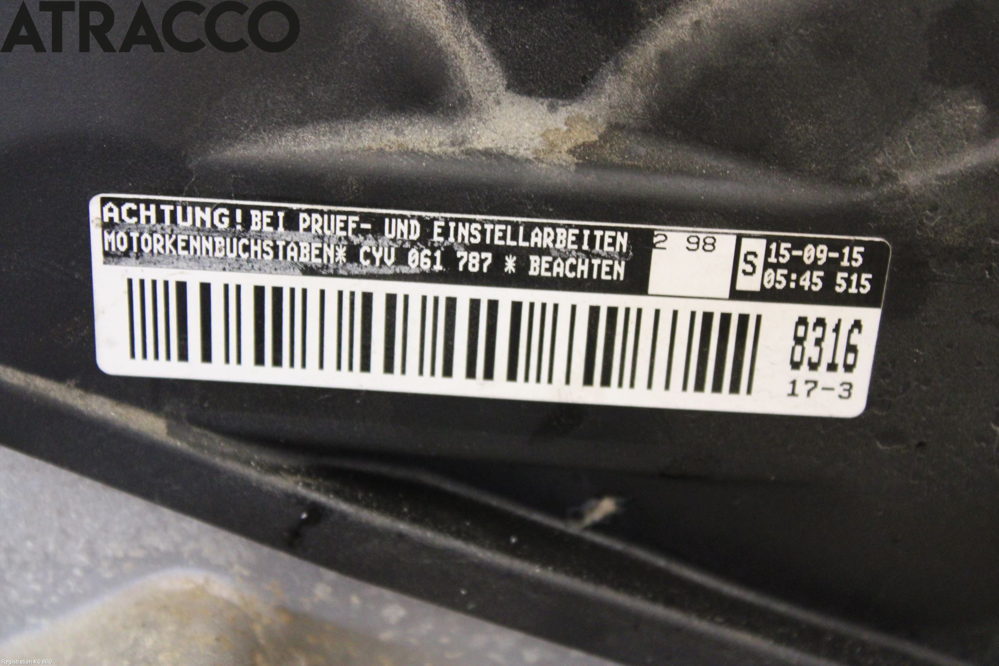 Volkswagen VW GOLF / E-GOLF VII 13-20 Motor Bensin